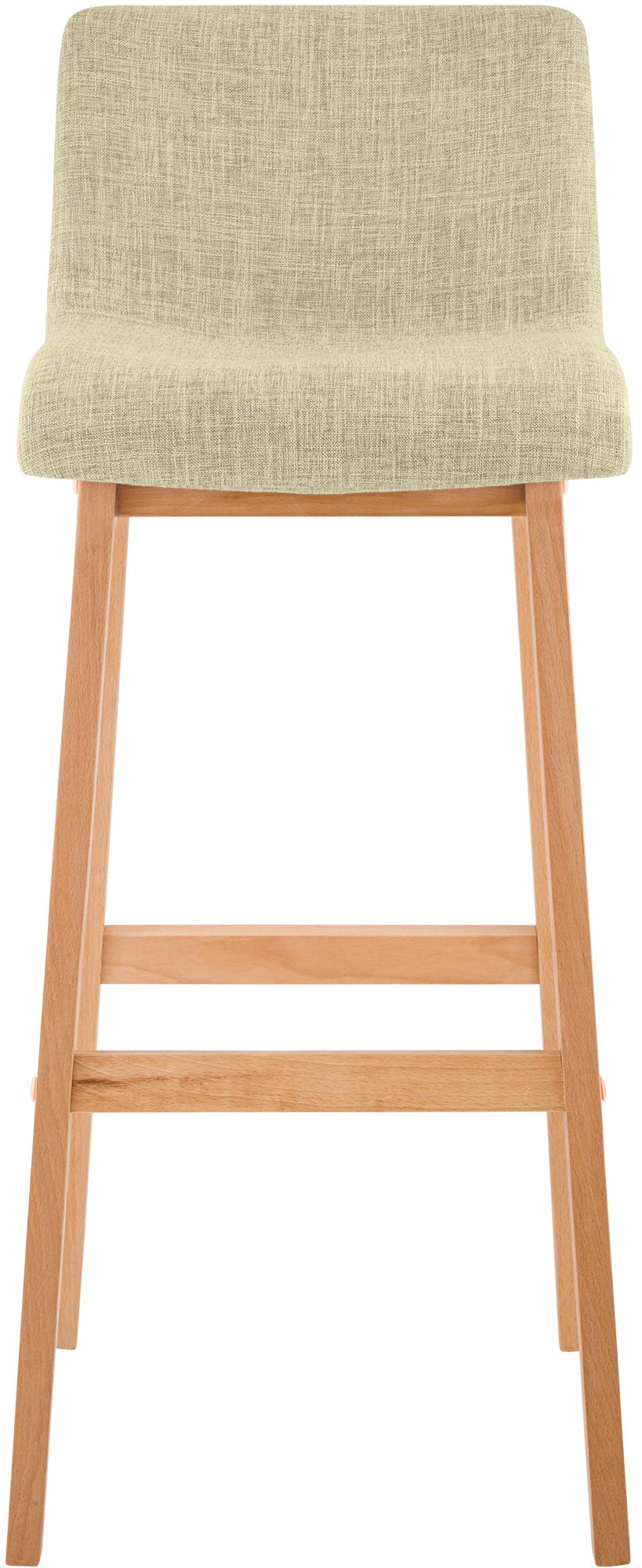 2er Set Barhocker Hover Stoff Vierfußgestell Natura