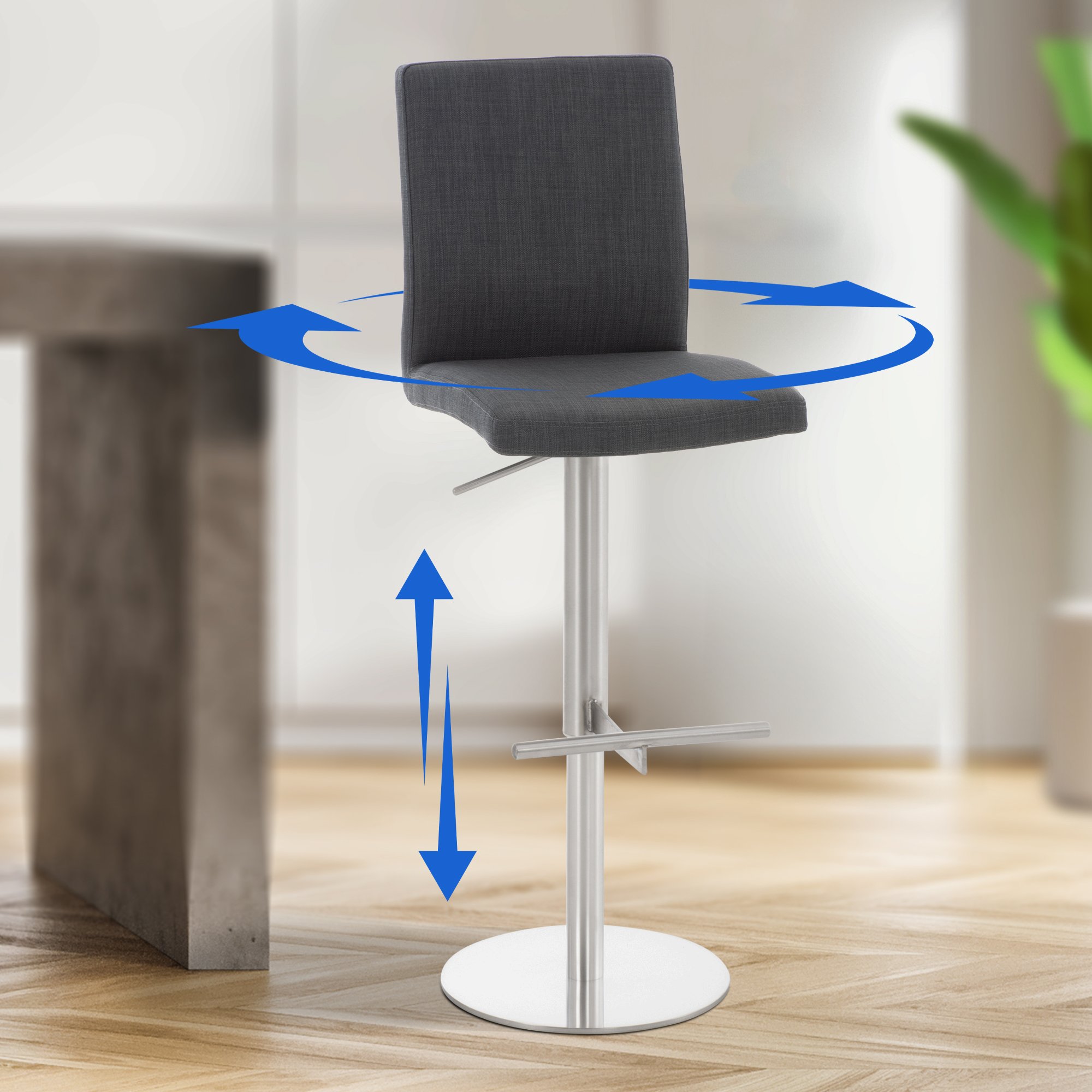 Barhocker Cadiz Stoffbezug