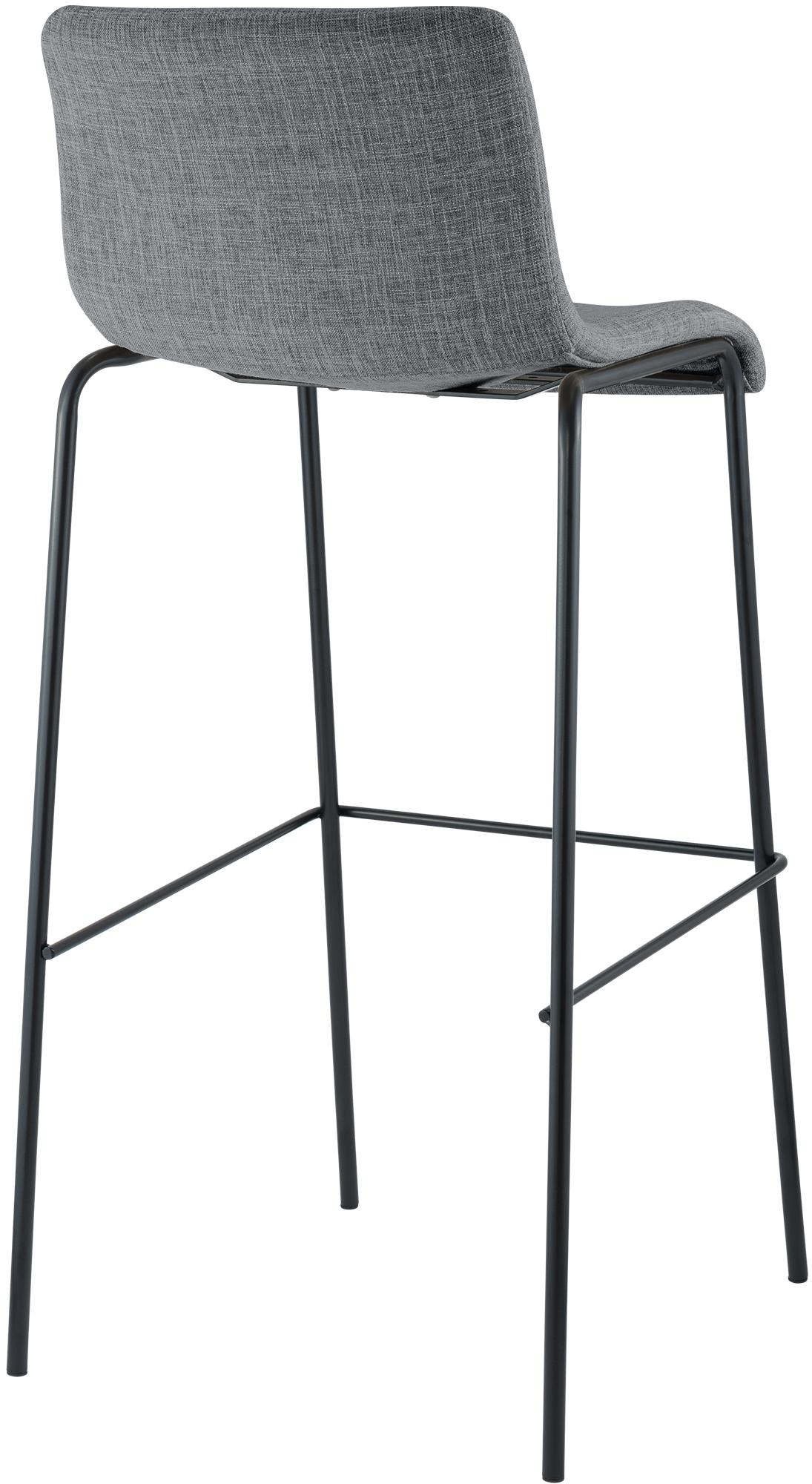 2er Set Barhocker Hover Stoff Vierfußgestell