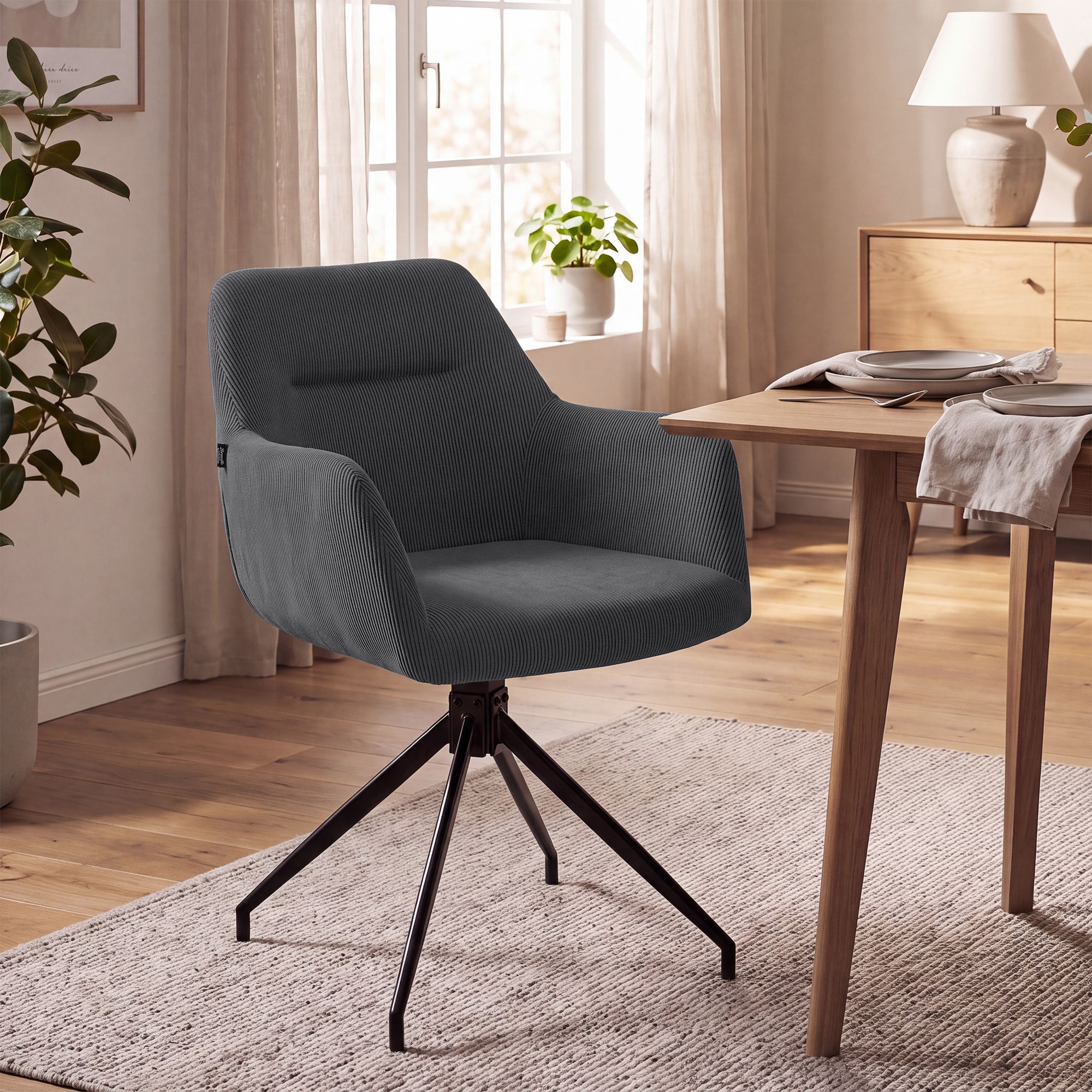 Esszimmerstuhl Merlinda Cord