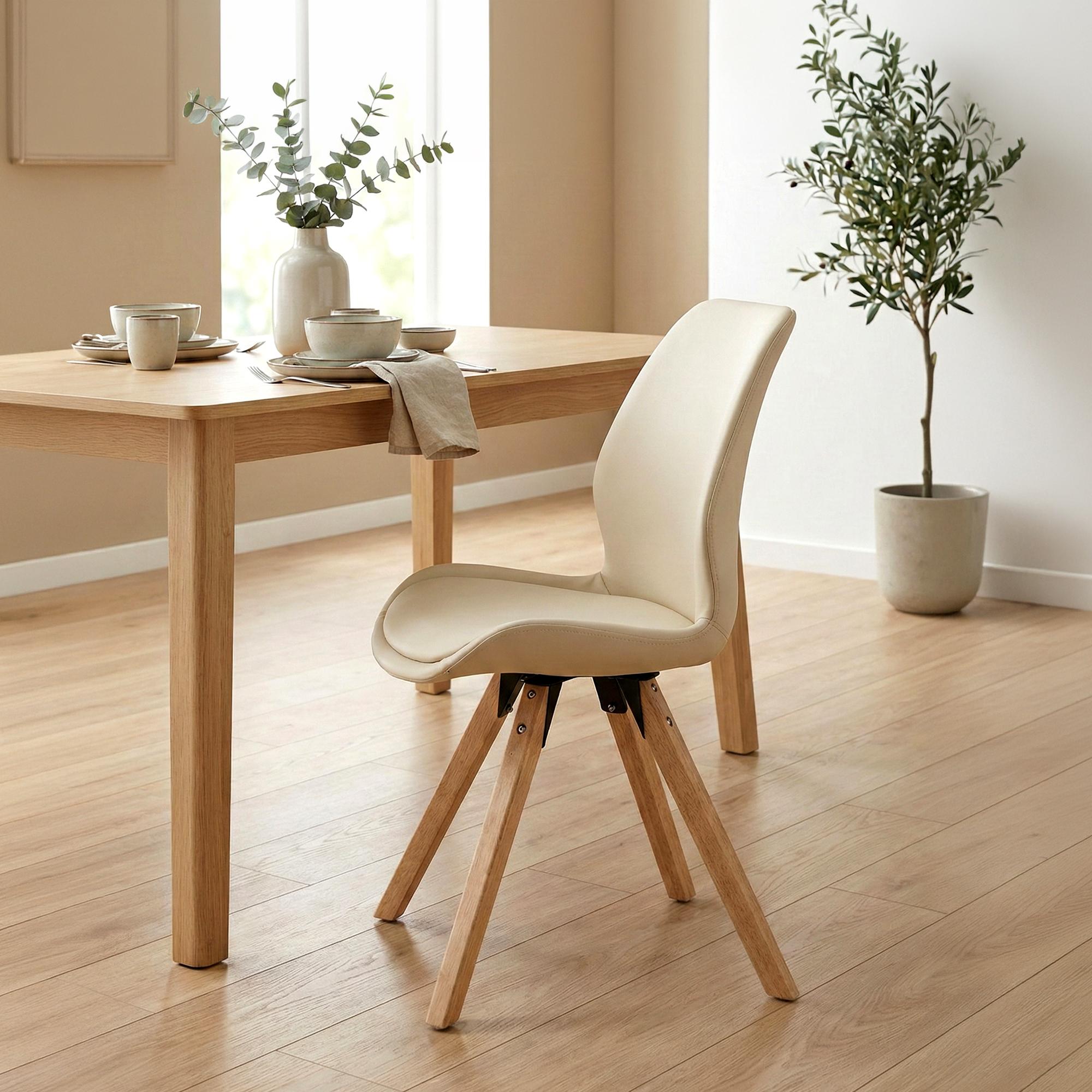 4er Set Stuhl Luna