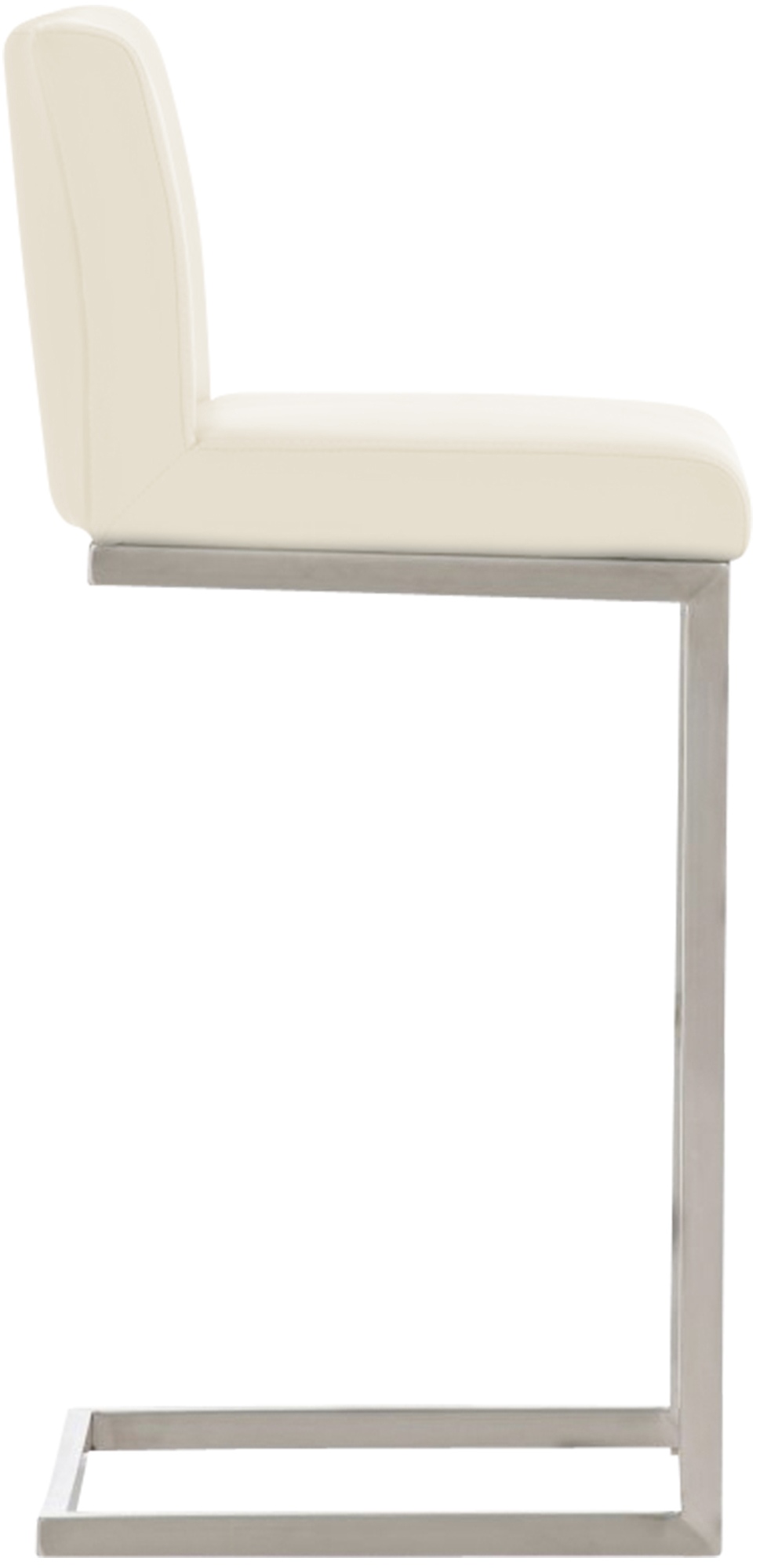 2er Set Barhocker Paros Kunstlederbezug