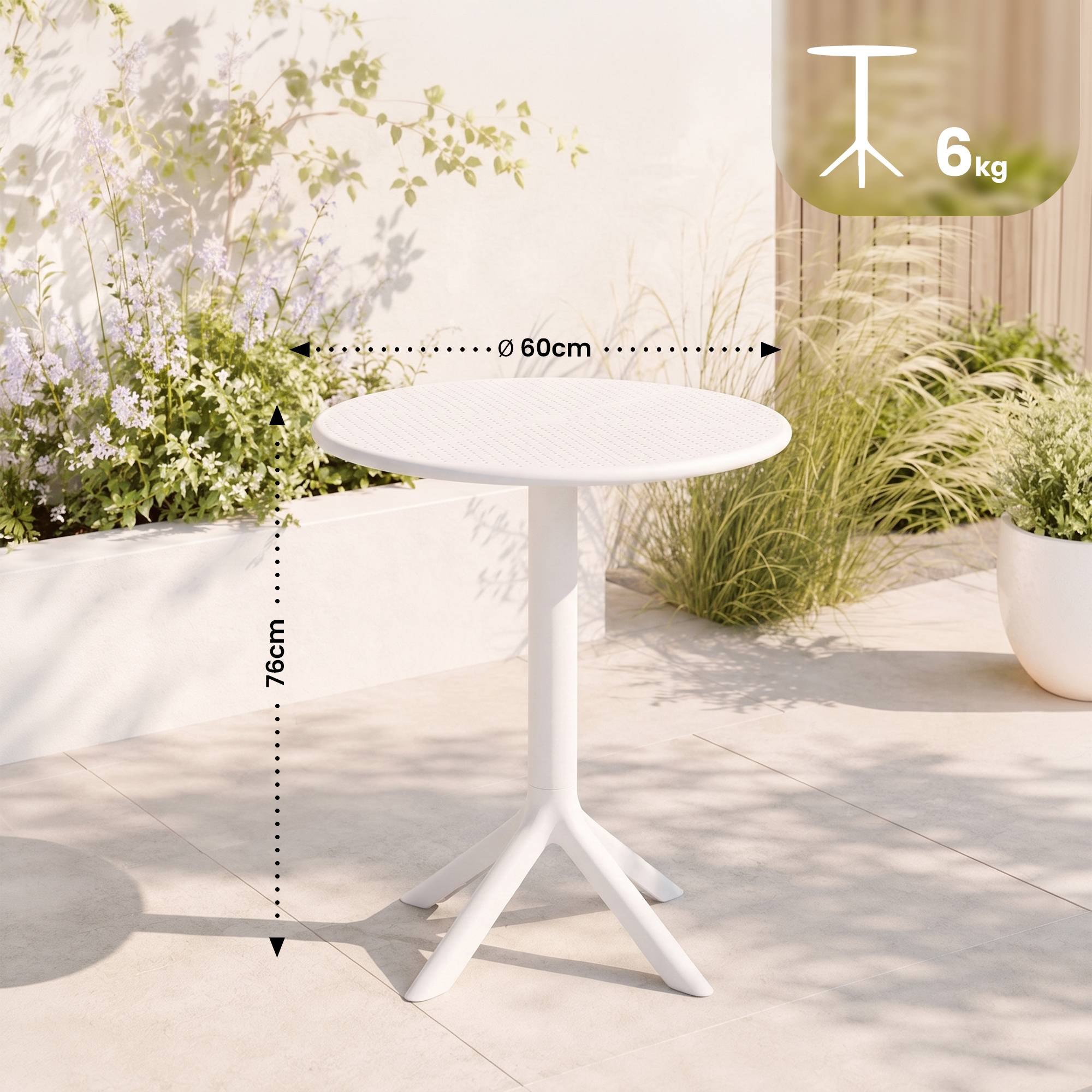 Tisch Lacota rund 60 cm