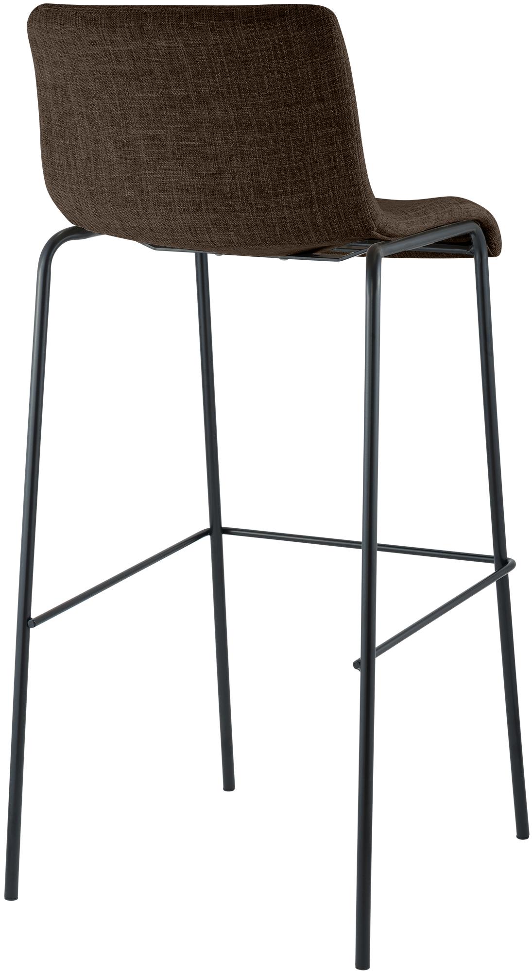 2er Set Barhocker Hover Stoff Vierfußgestell