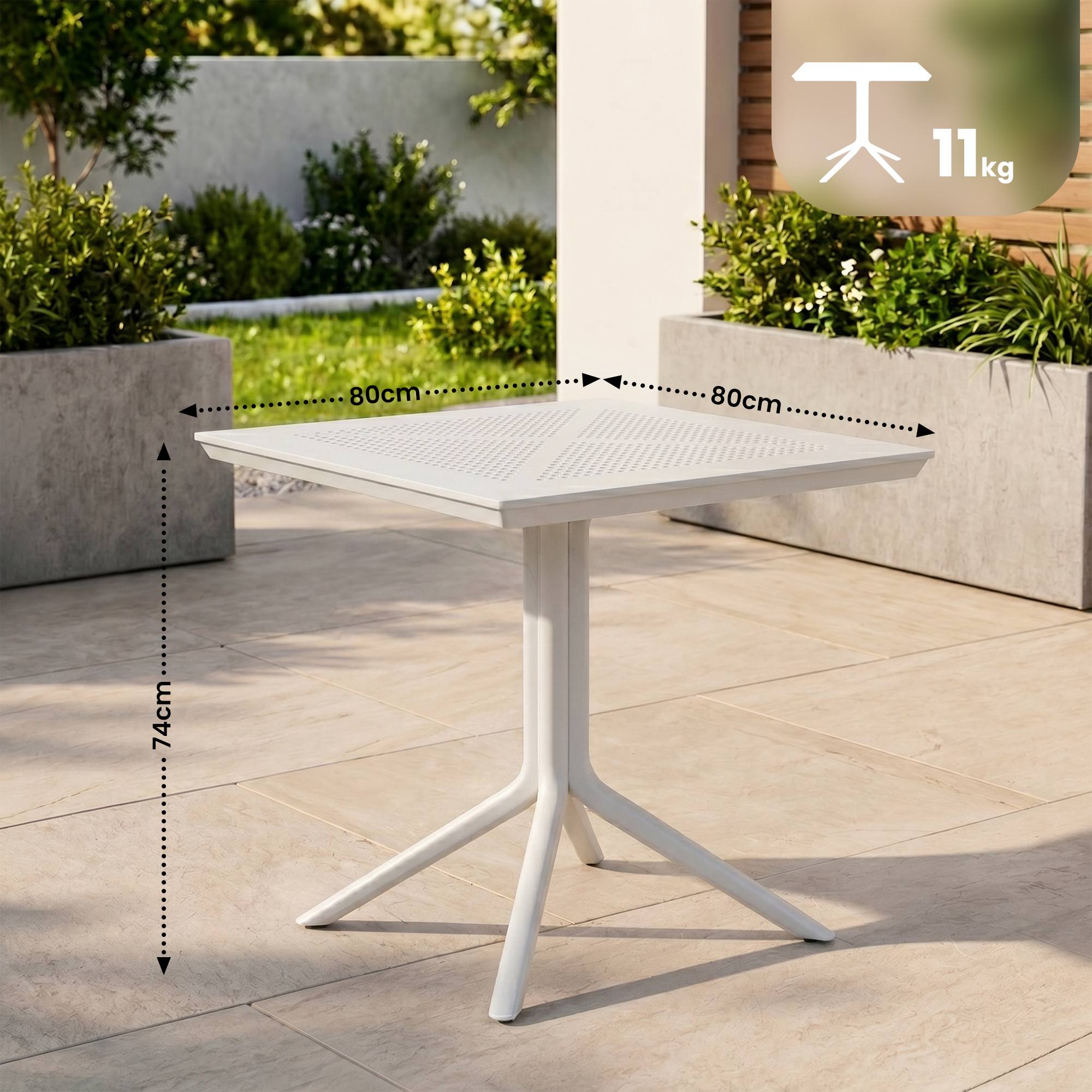 Tisch Lenval 80x80 cm