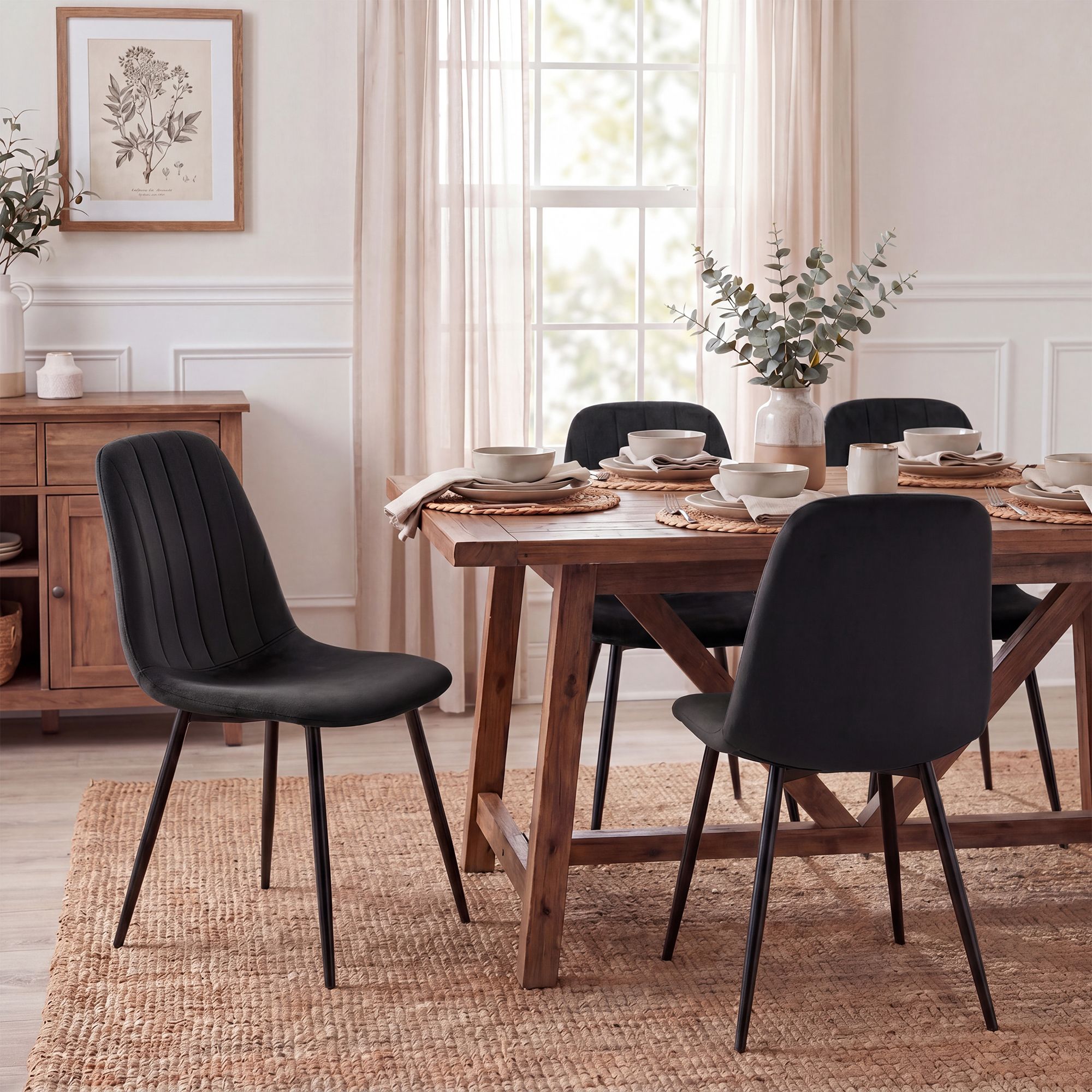 Esszimmerstuhl Baxter Samt