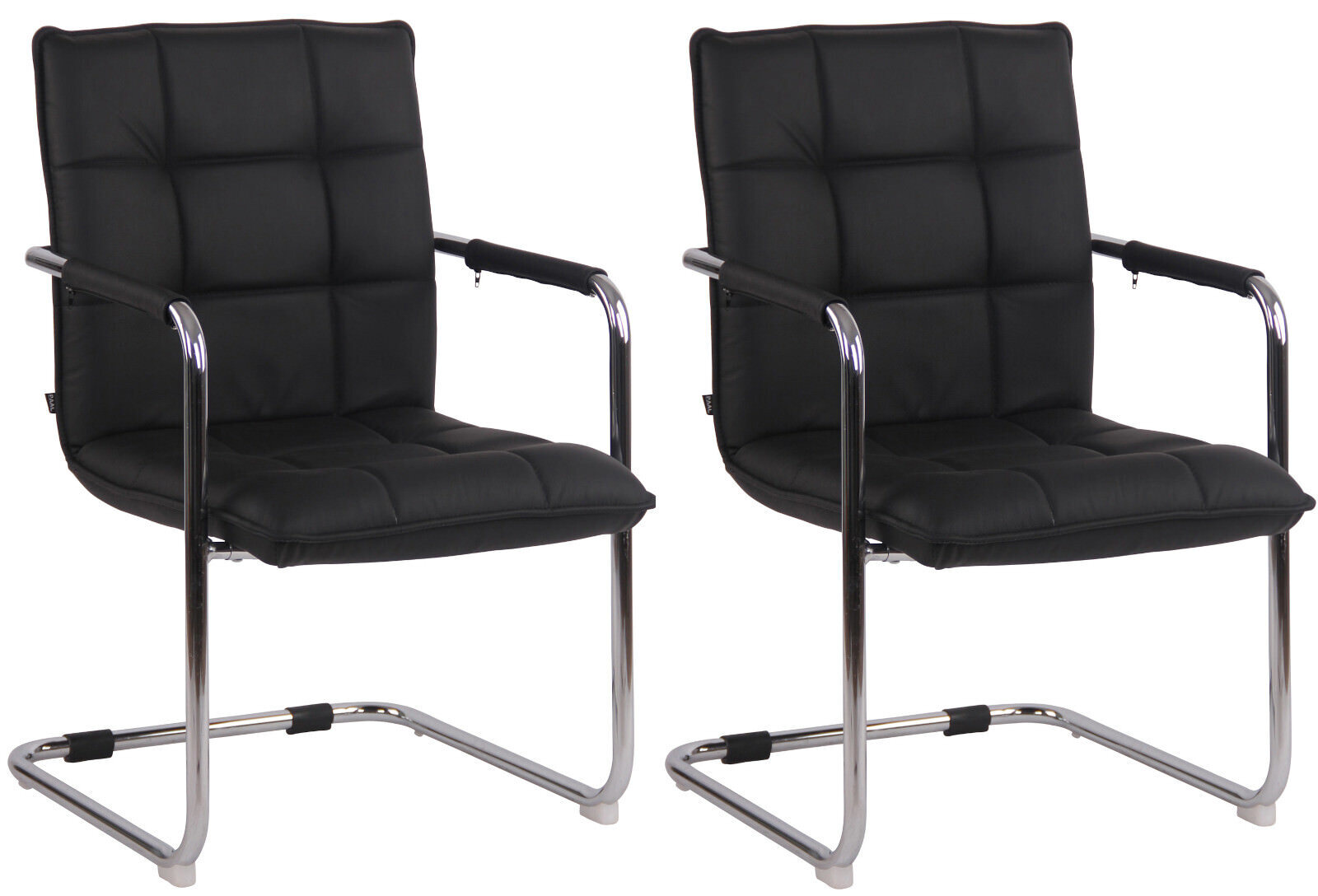 2er Set Stühle Gandia Echtleder