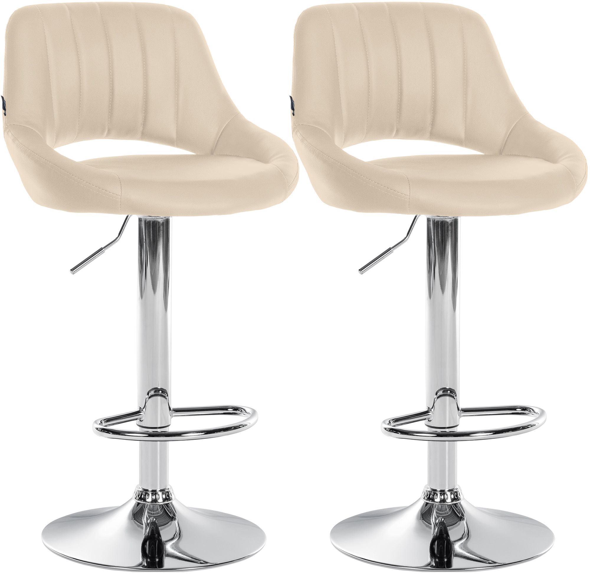 2er Set Barhocker Milet Kunstleder