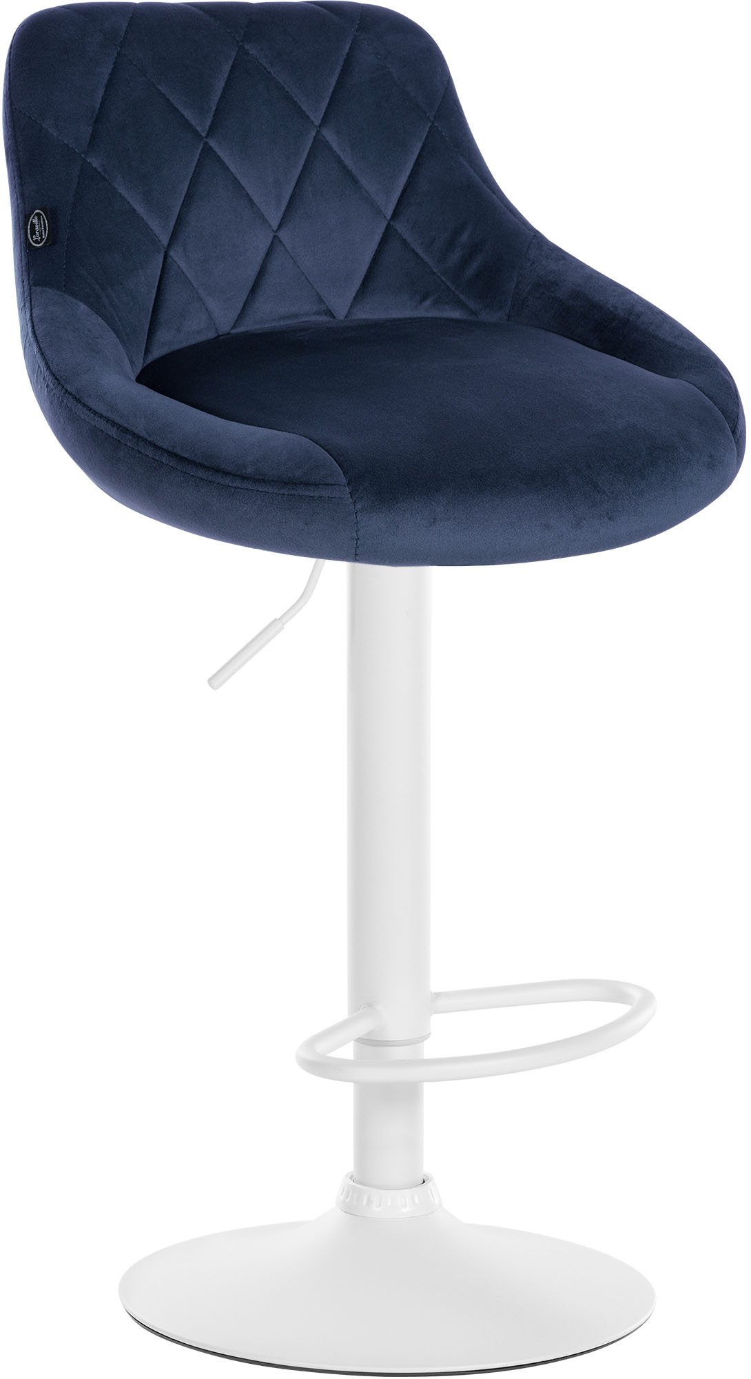 2er Set Barhocker Lazio Samt