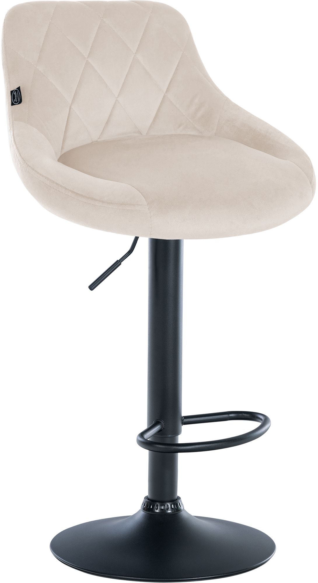 2er Set Barhocker Lazio Samt