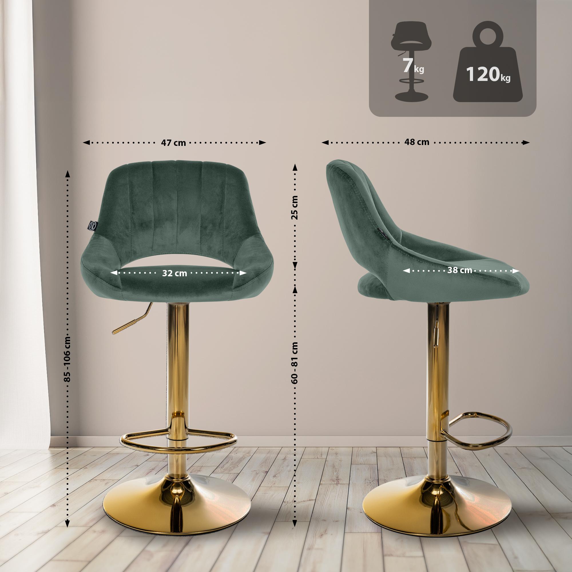 Barhocker Milet Samt