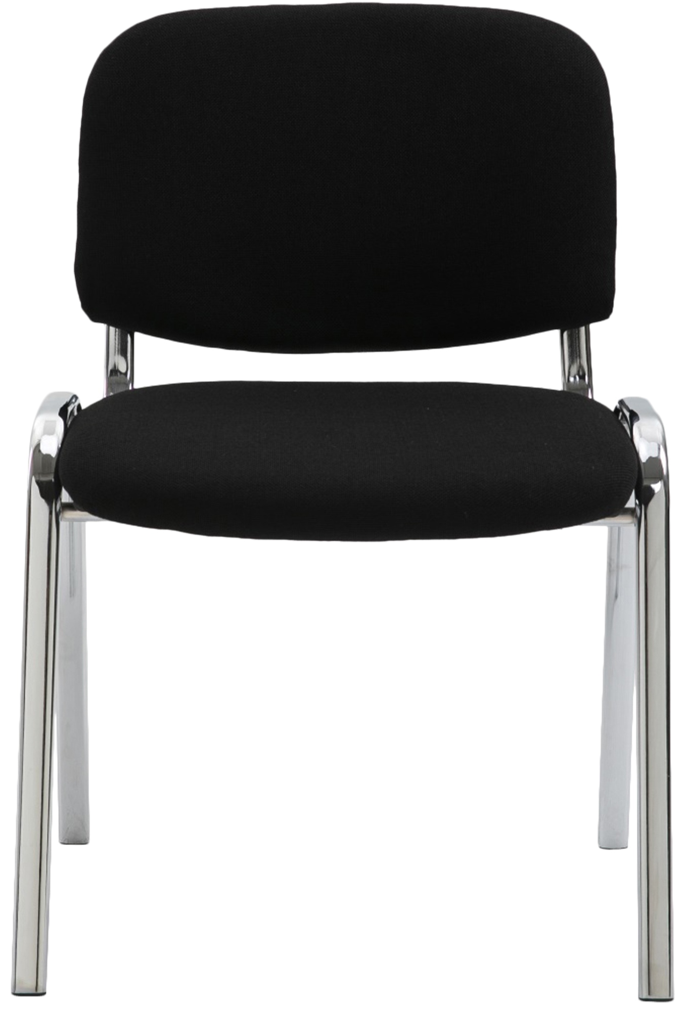 Besucherstuhl Ken Chrom Stoff