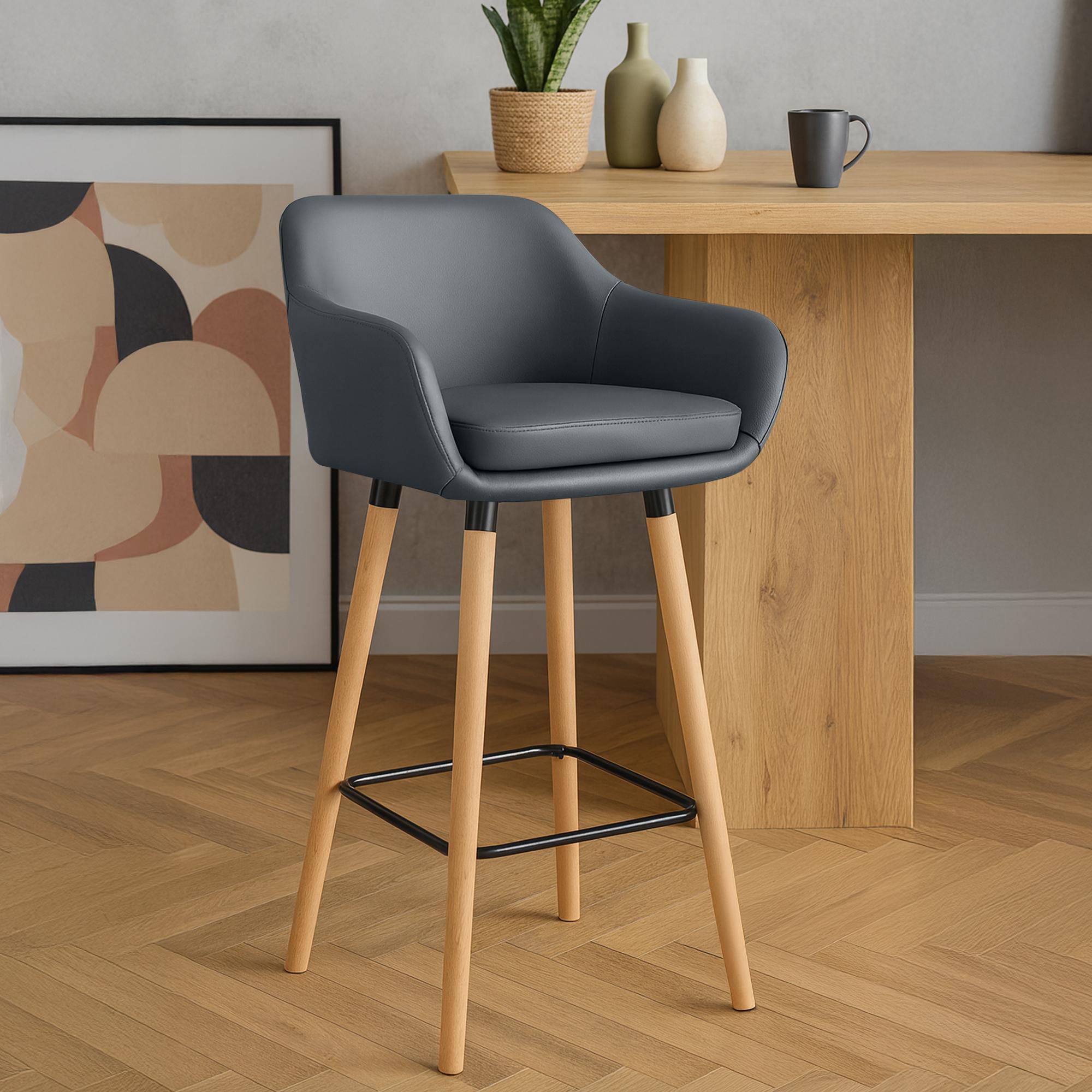 2er Set Barhocker Grant Kunstleder