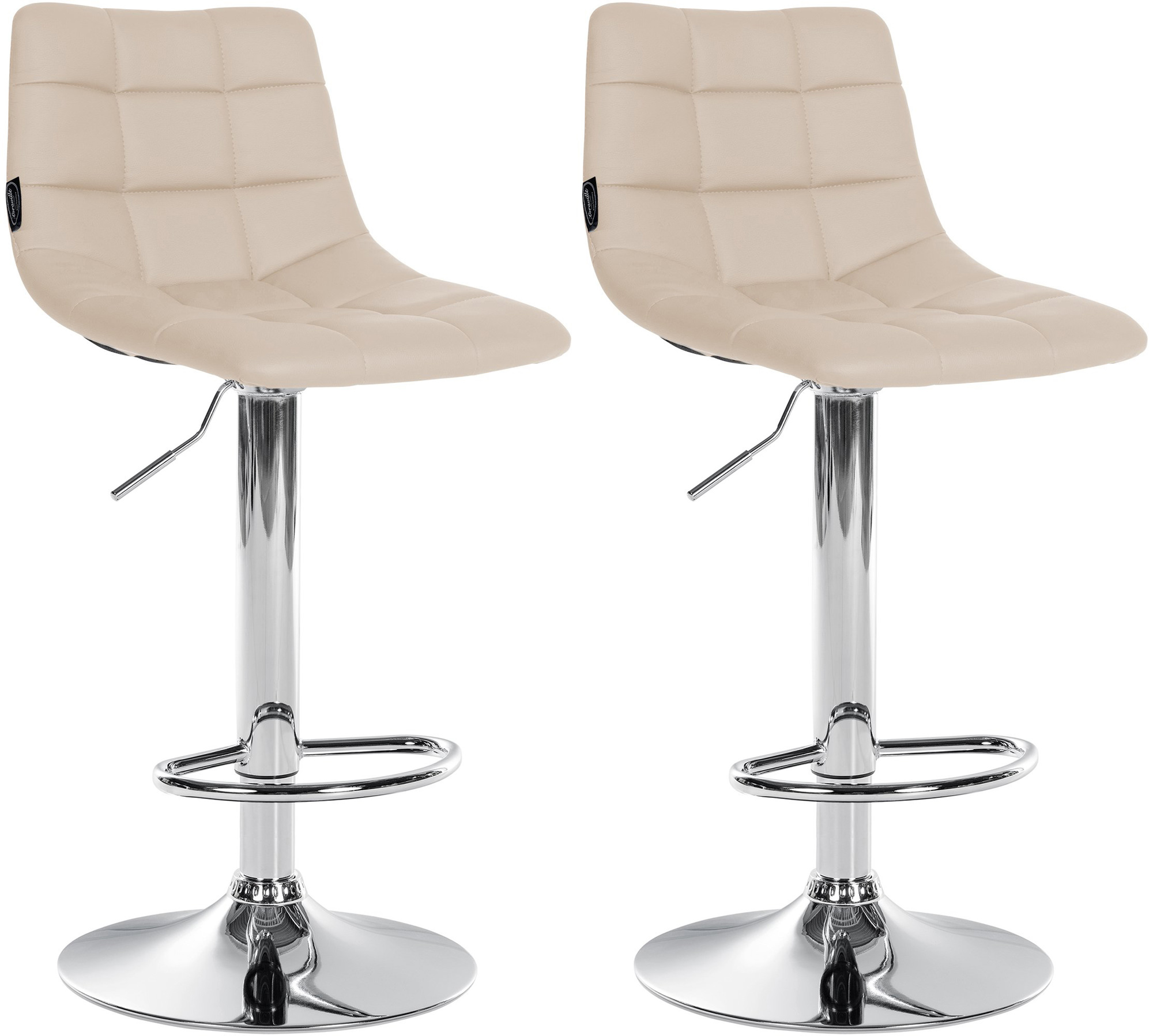 2er Set Barhocker Jerry Kunstleder