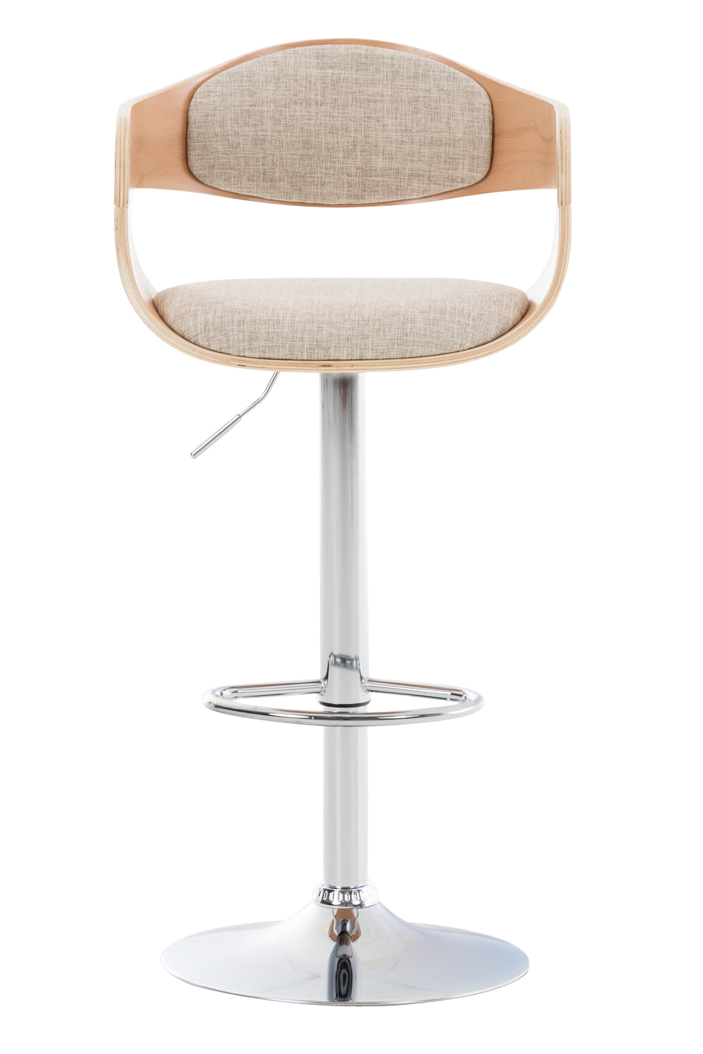 2er Set Barhocker Kingston Stoff