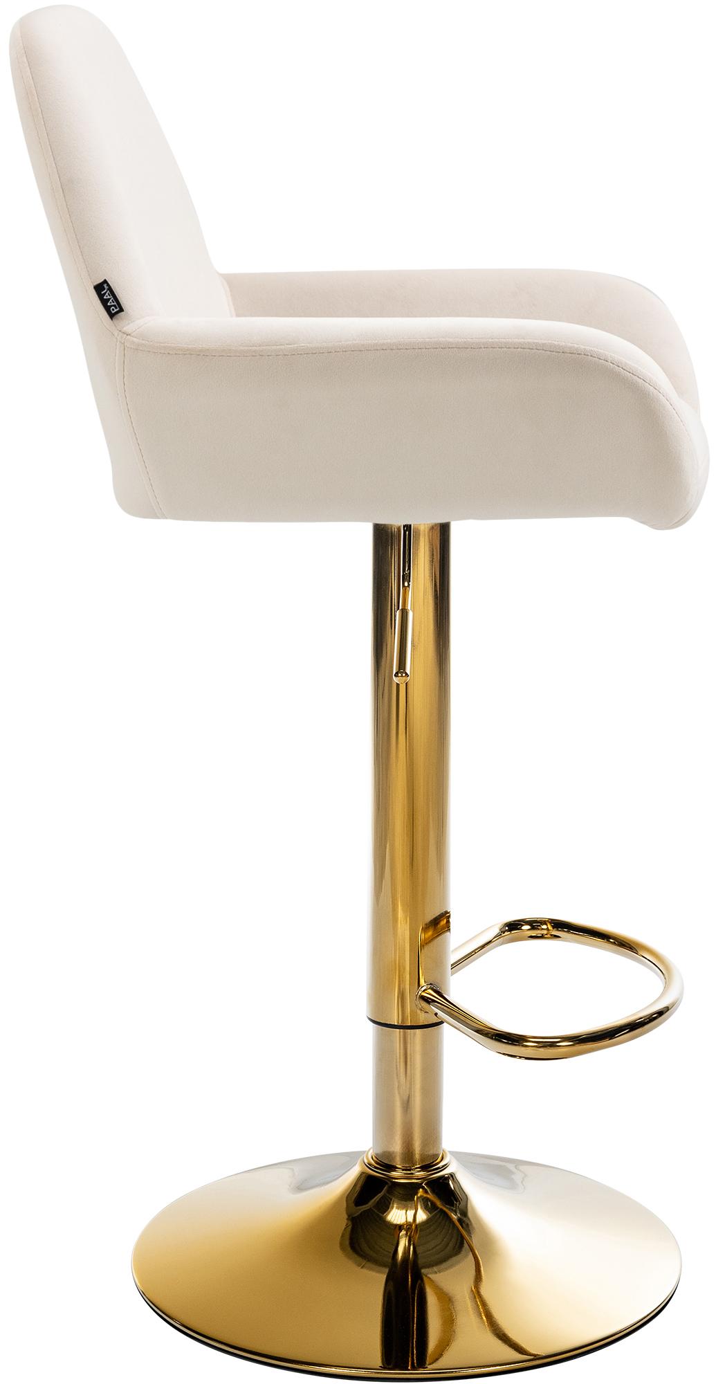 Barhocker Braga Gold Samt