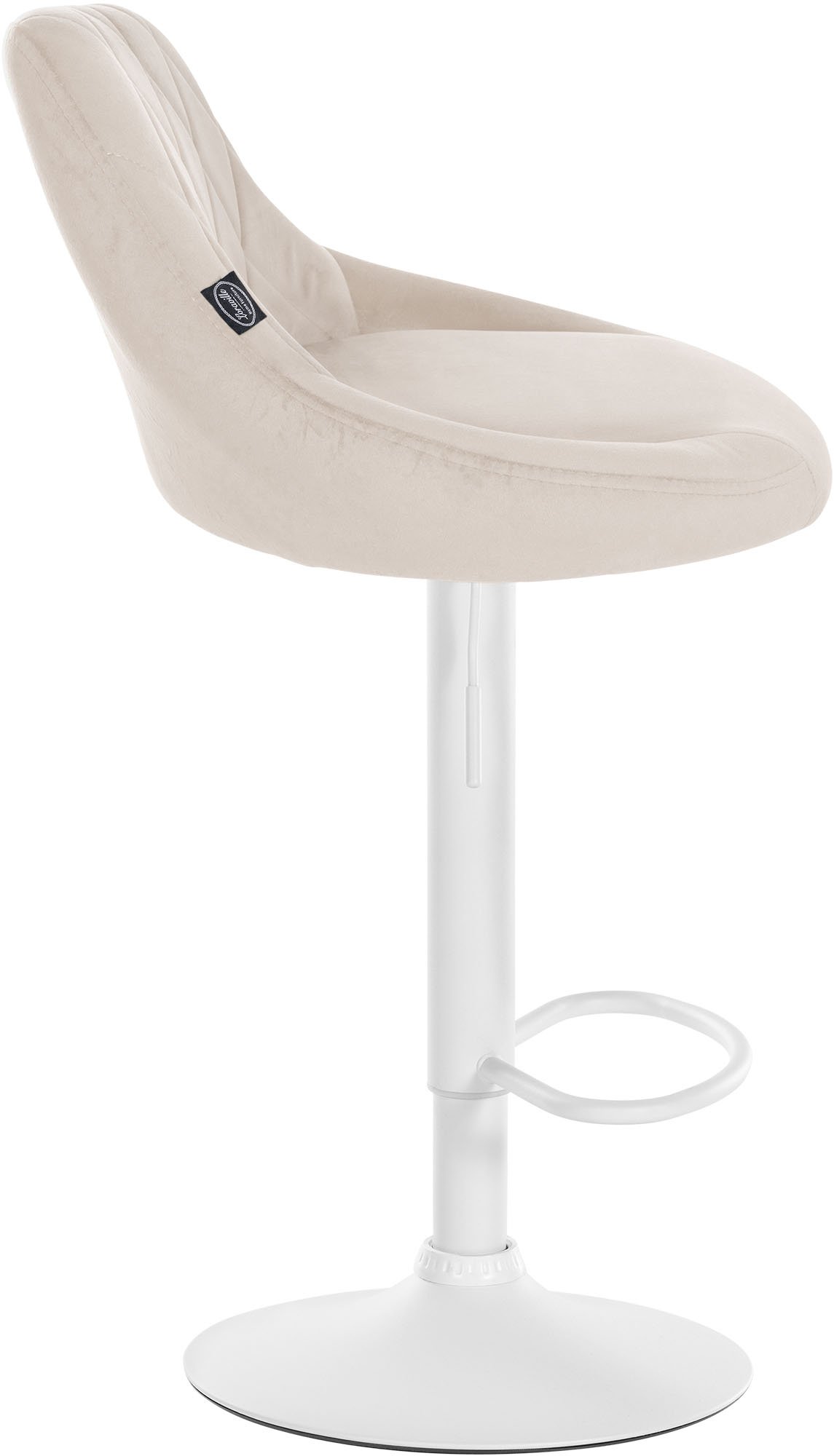 2er Set Barhocker Lazio Samt