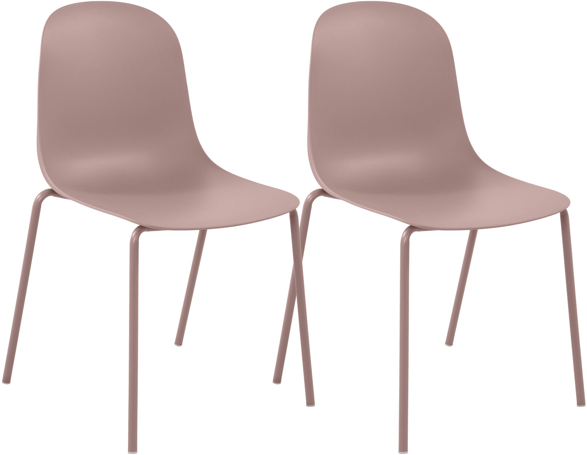 2er Set Stapelstuhl Hardin
