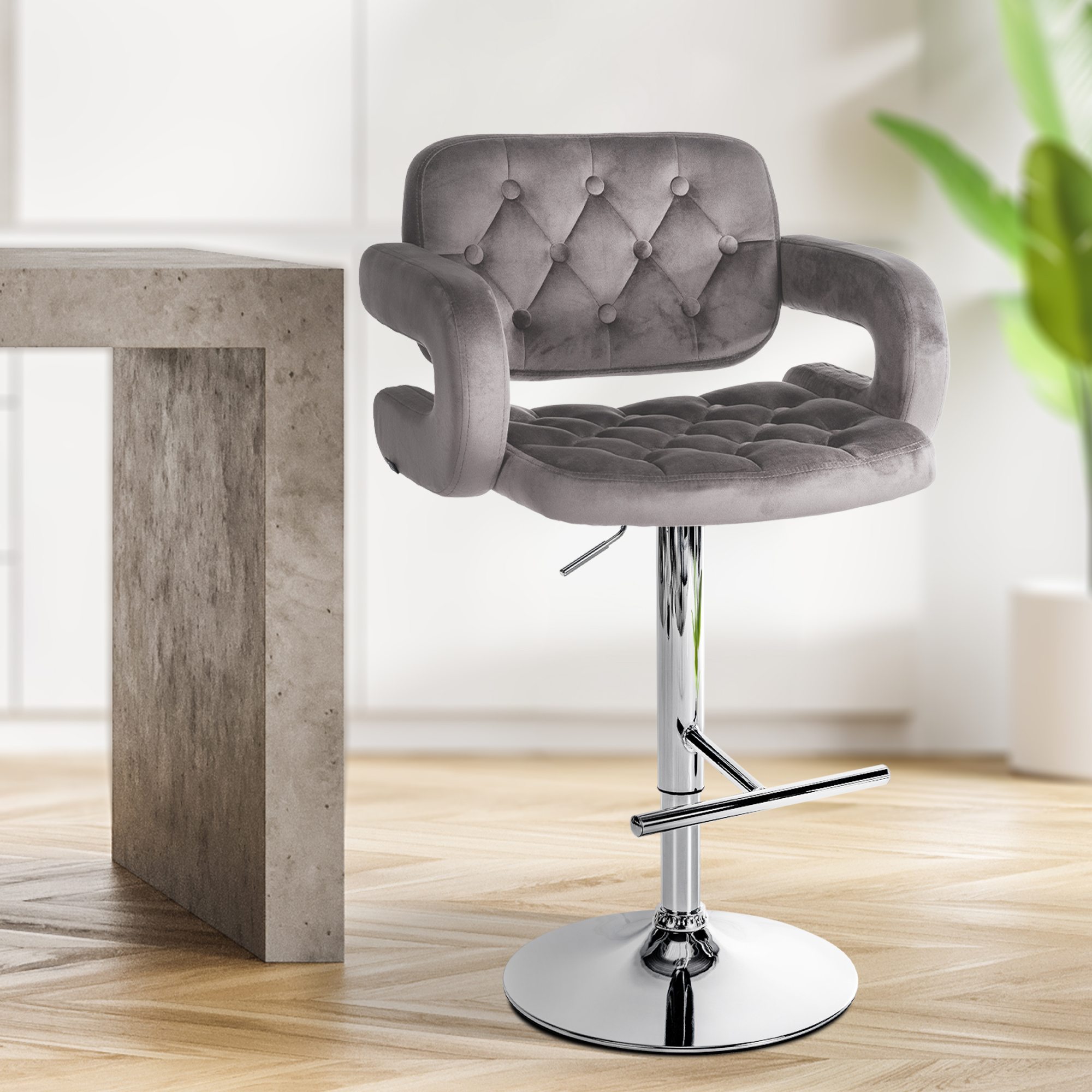 Barhocker Dublin Samt