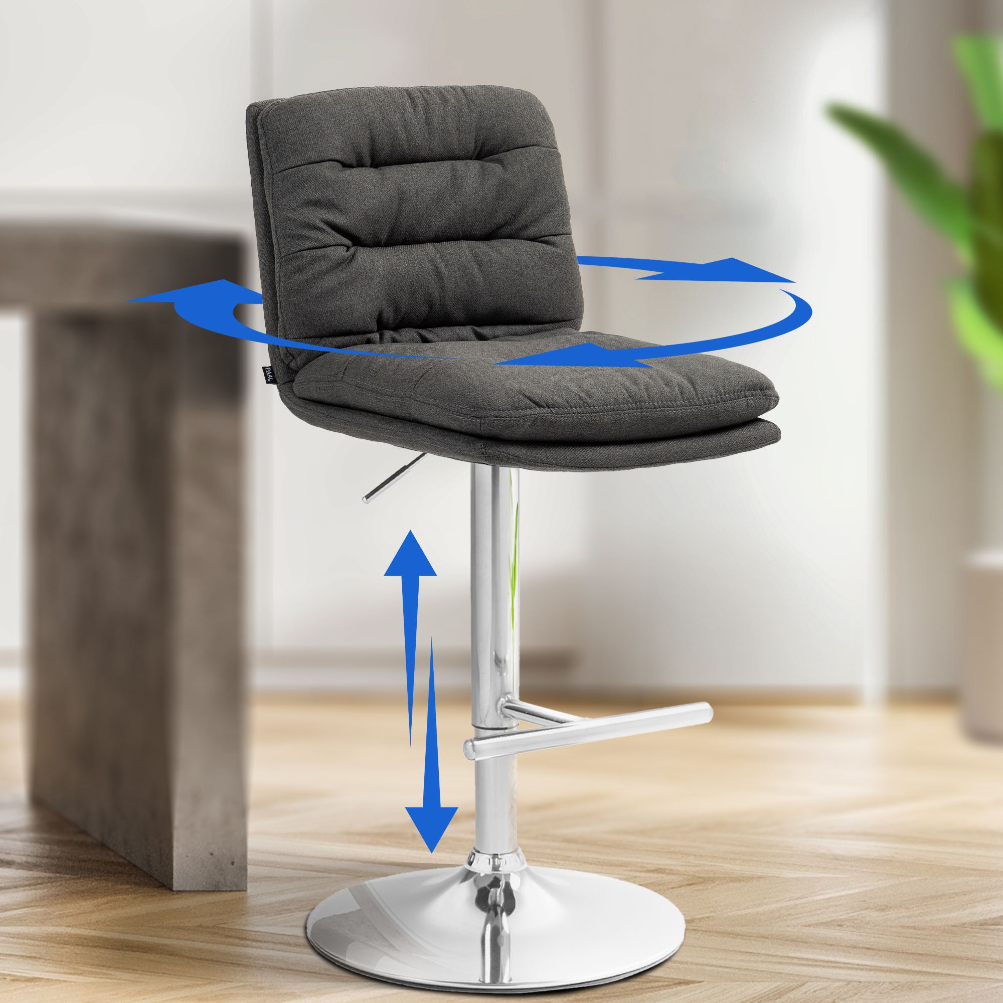 Barhocker Damar Stoff