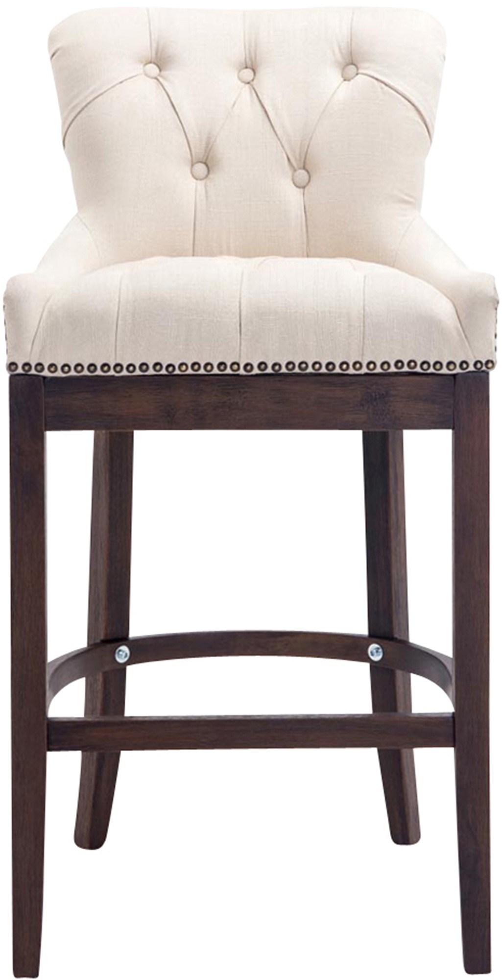 Barhocker Lakewood Stoff, Antik-dunkel