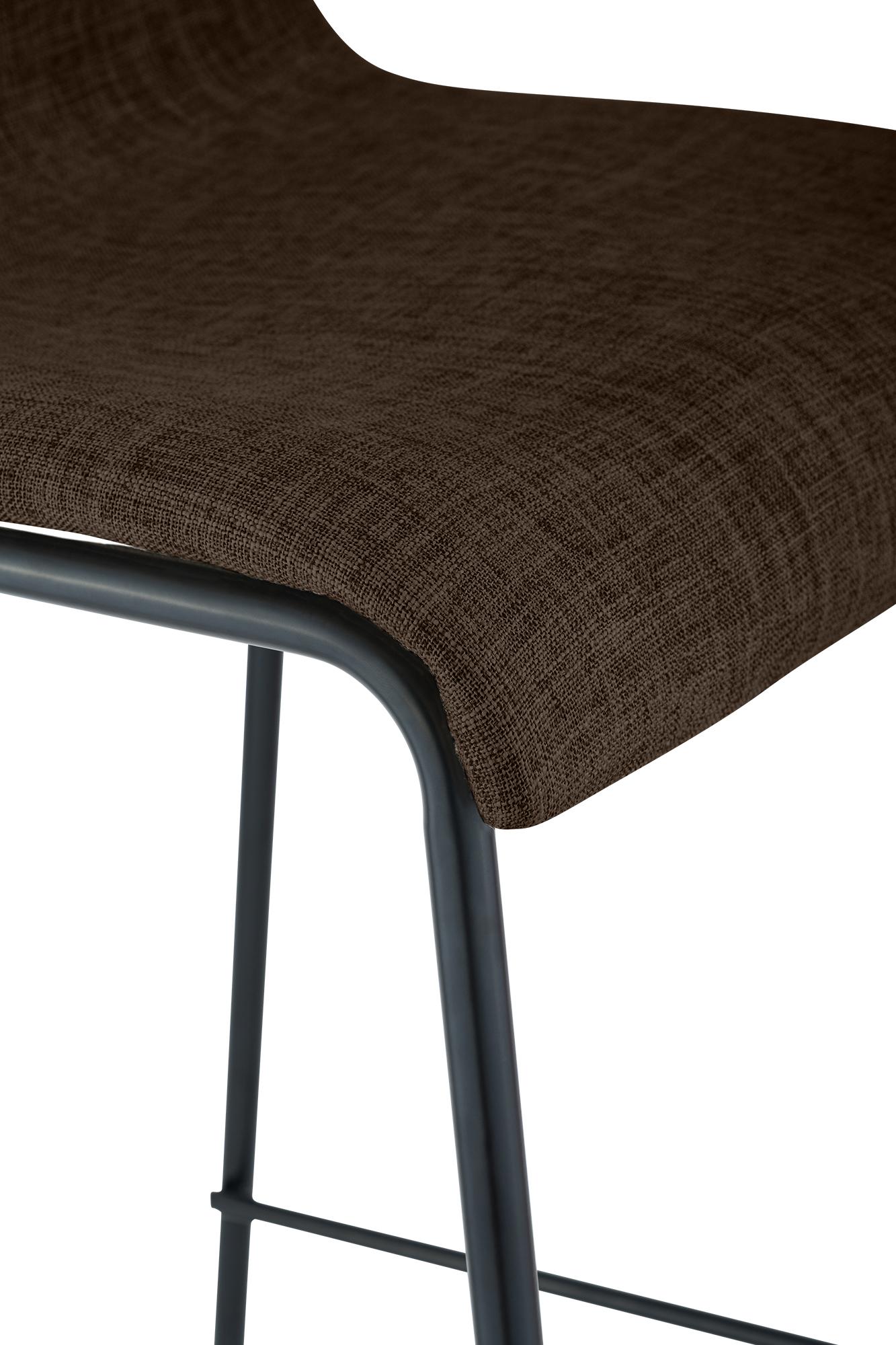 Barhocker Hover Stoff Vierfußgestell