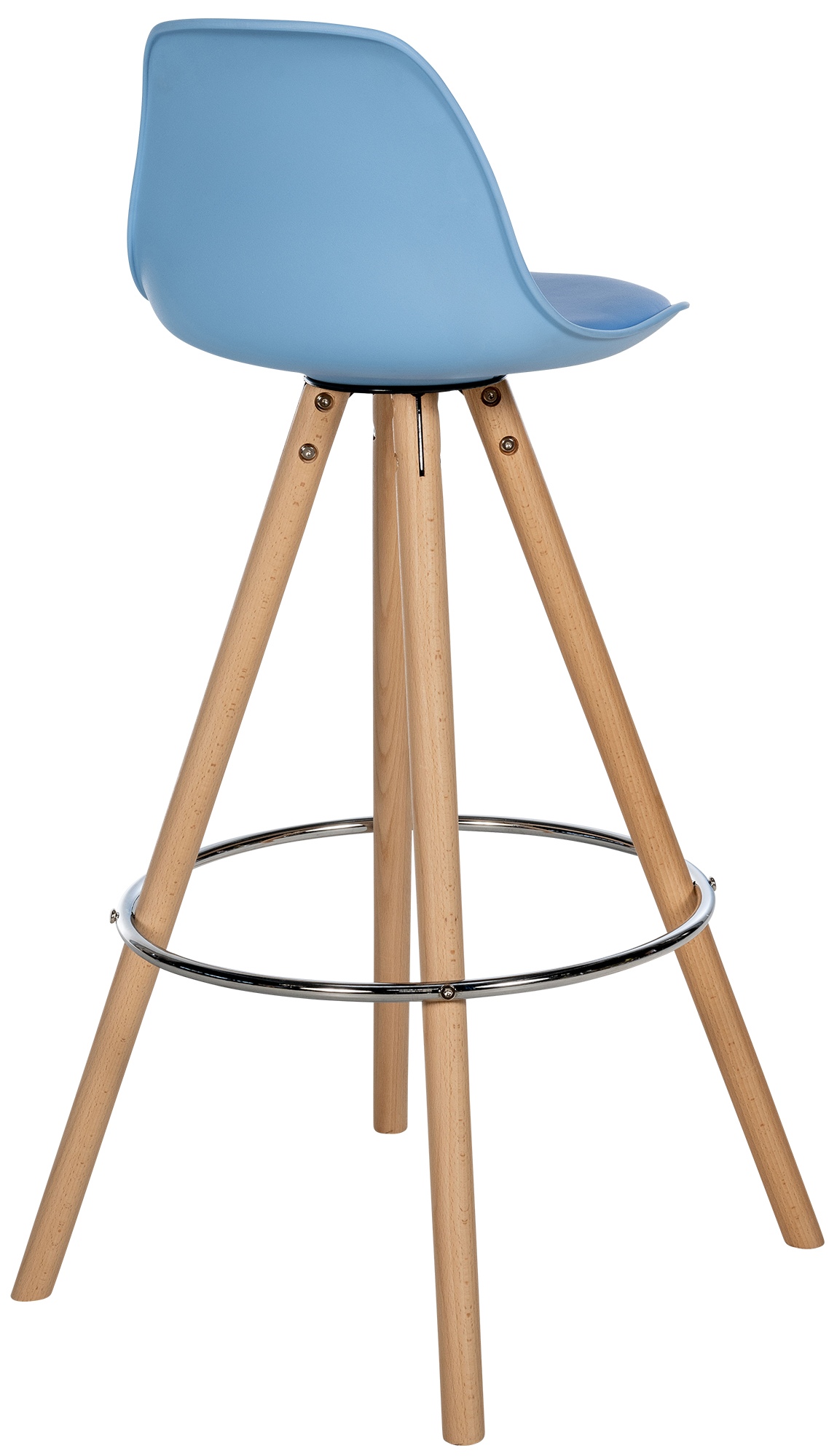 Barhocker Corbin Kunstleder Rund