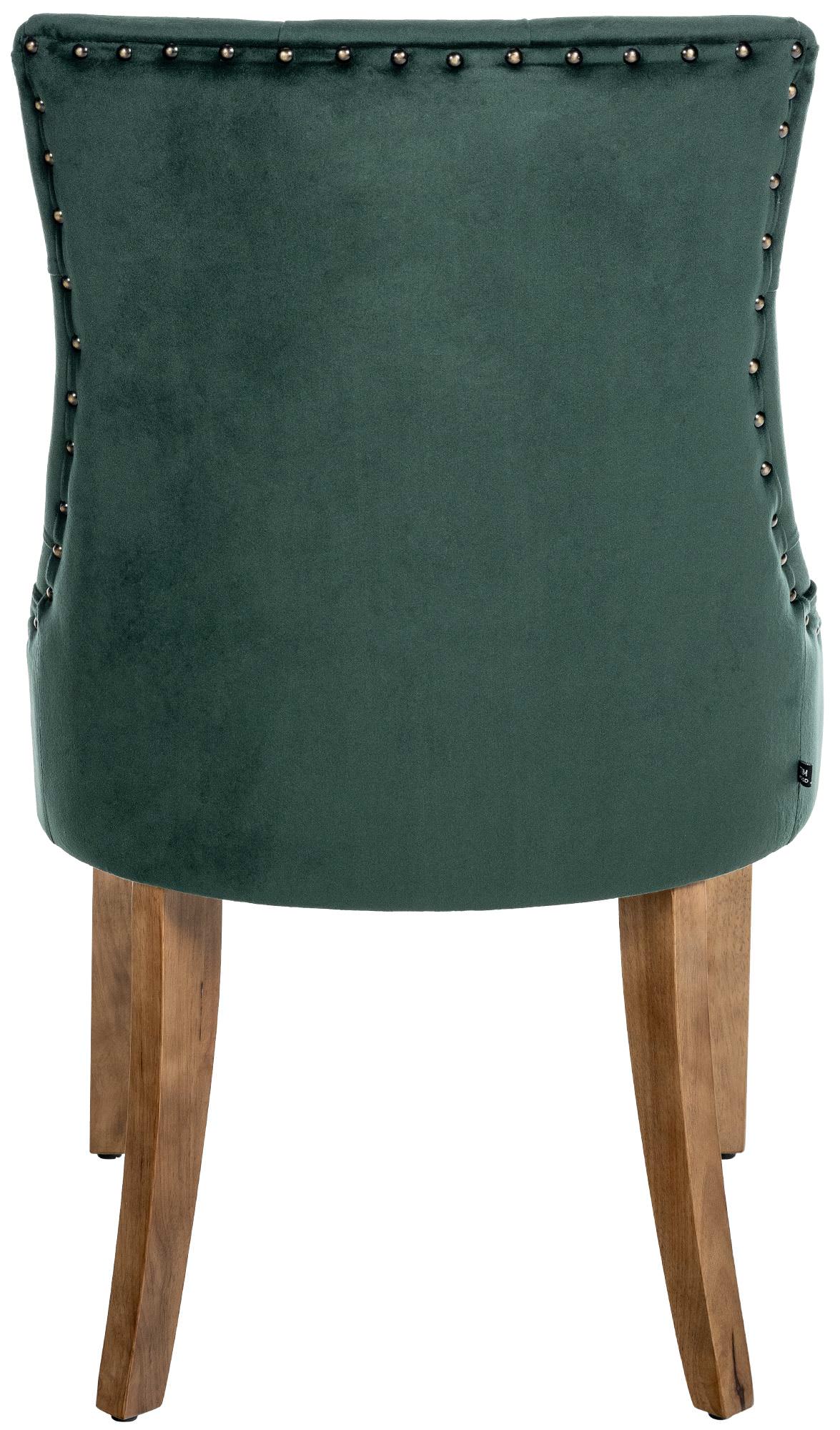 4er Set Esszimmerstuhl Aberdeen Samt