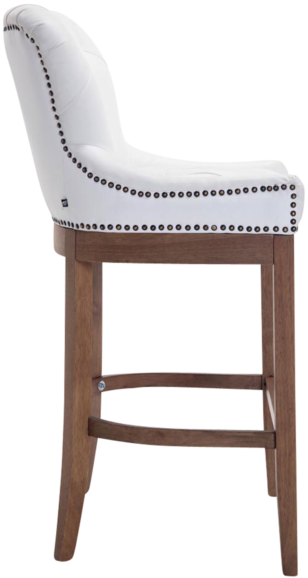 Barhocker Lakewood Echtleder, Antik-hell