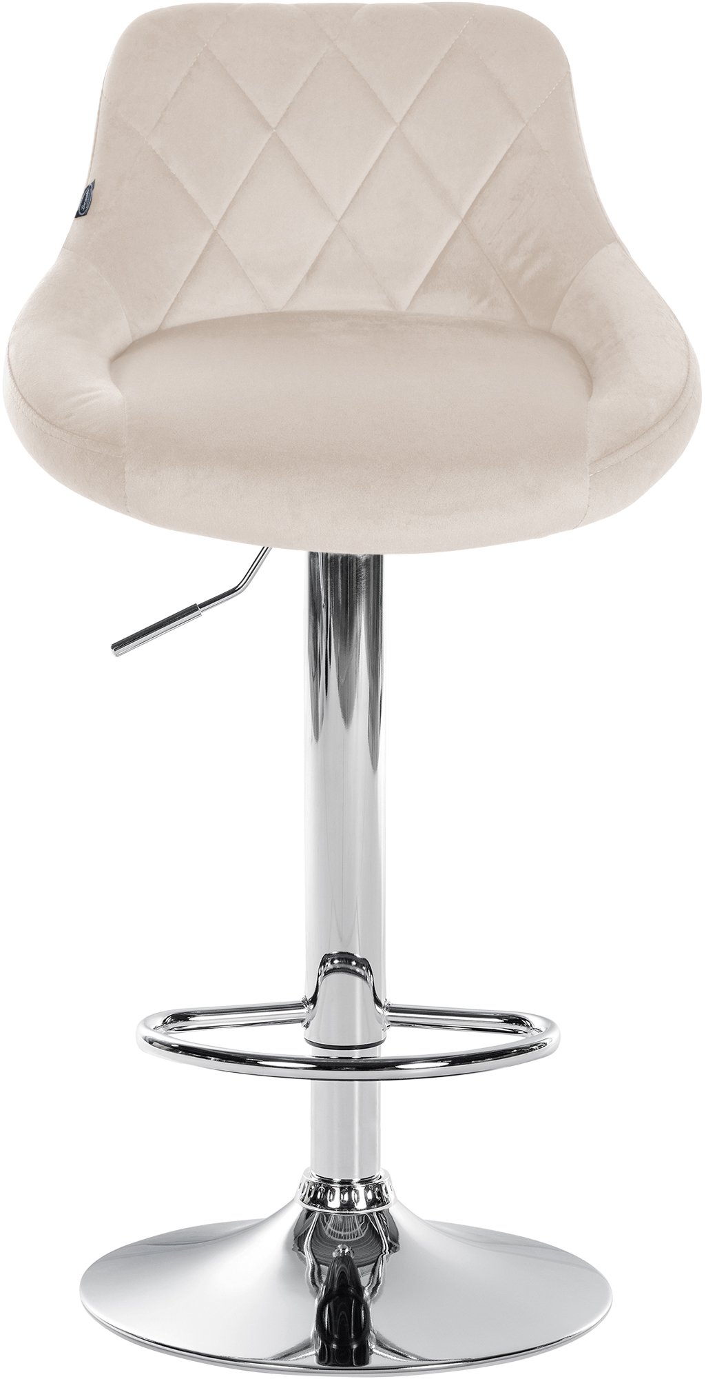 2er Set Barhocker Lazio Samt