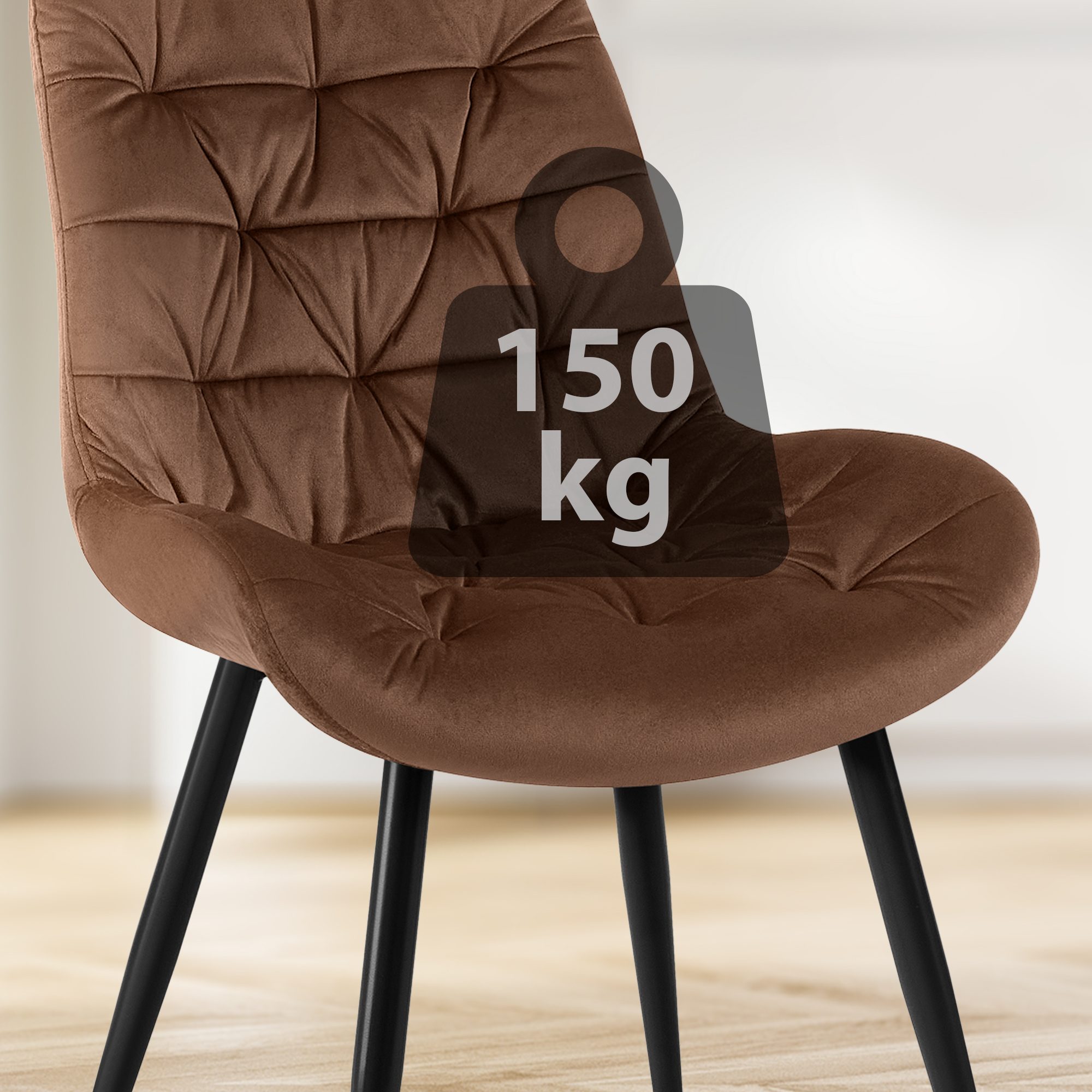 2er Set Esszimmerstuhl Rossford