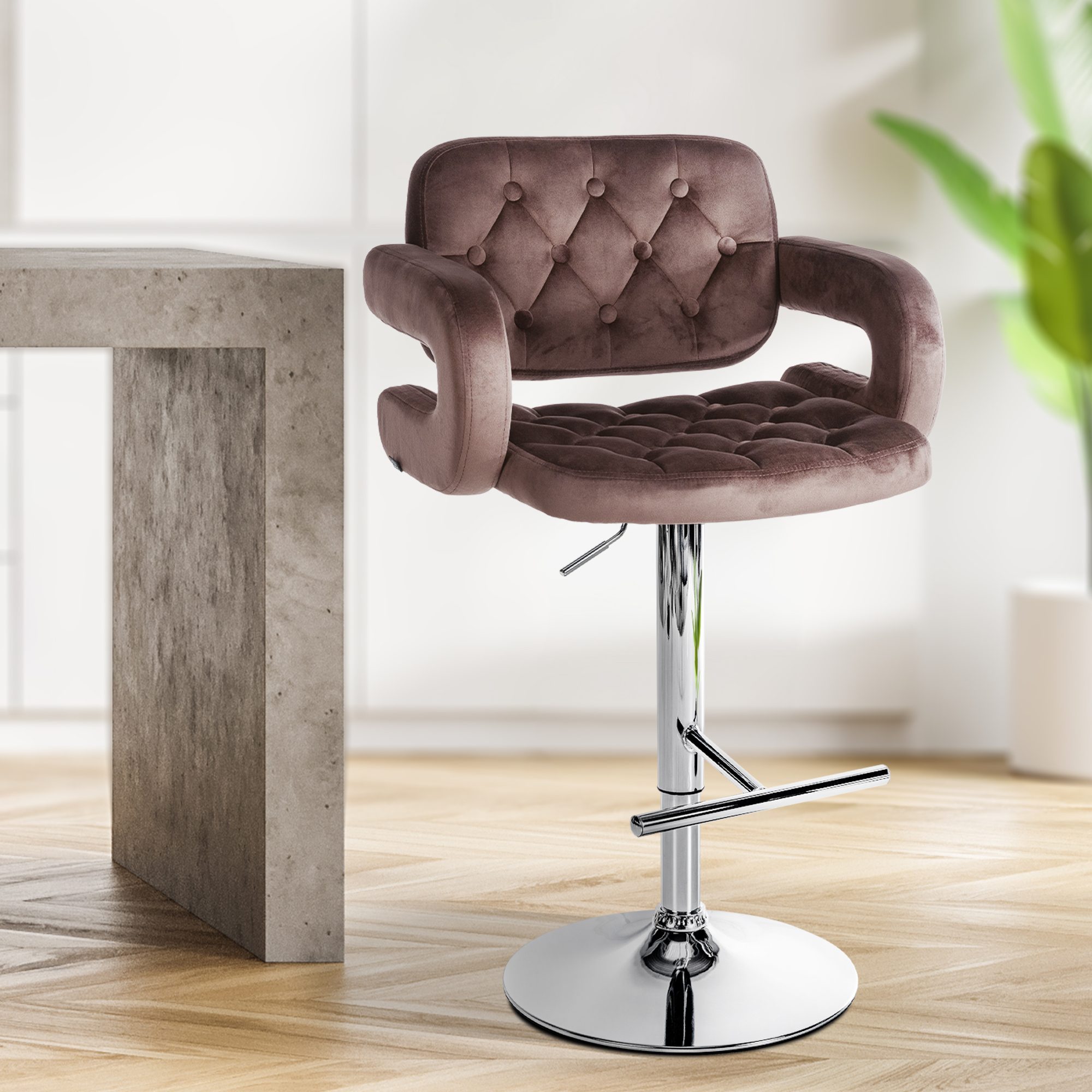 Barhocker Dublin Samt