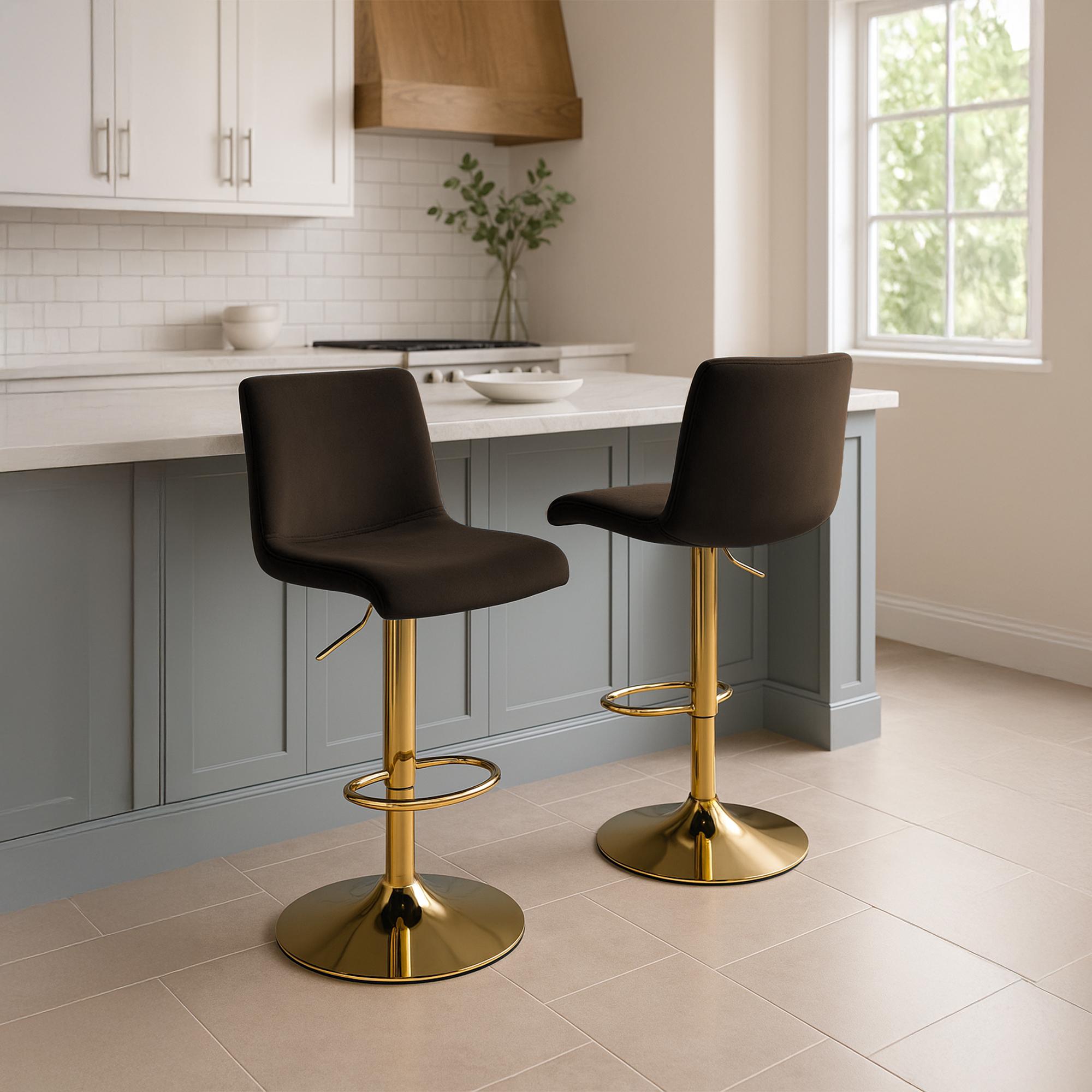 Barhocker Hover Samt