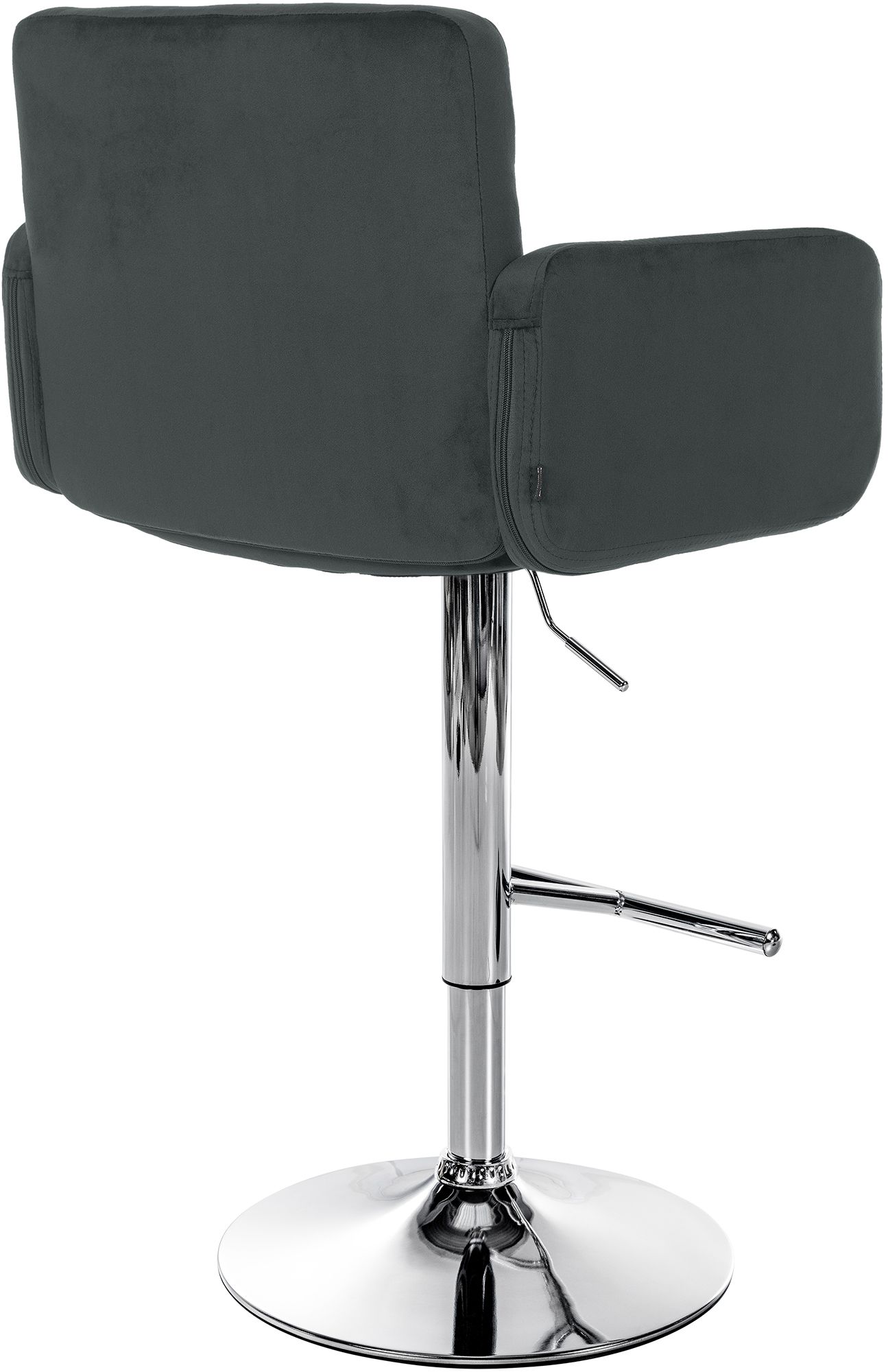 2er Set Barhocker Los Angeles Samt