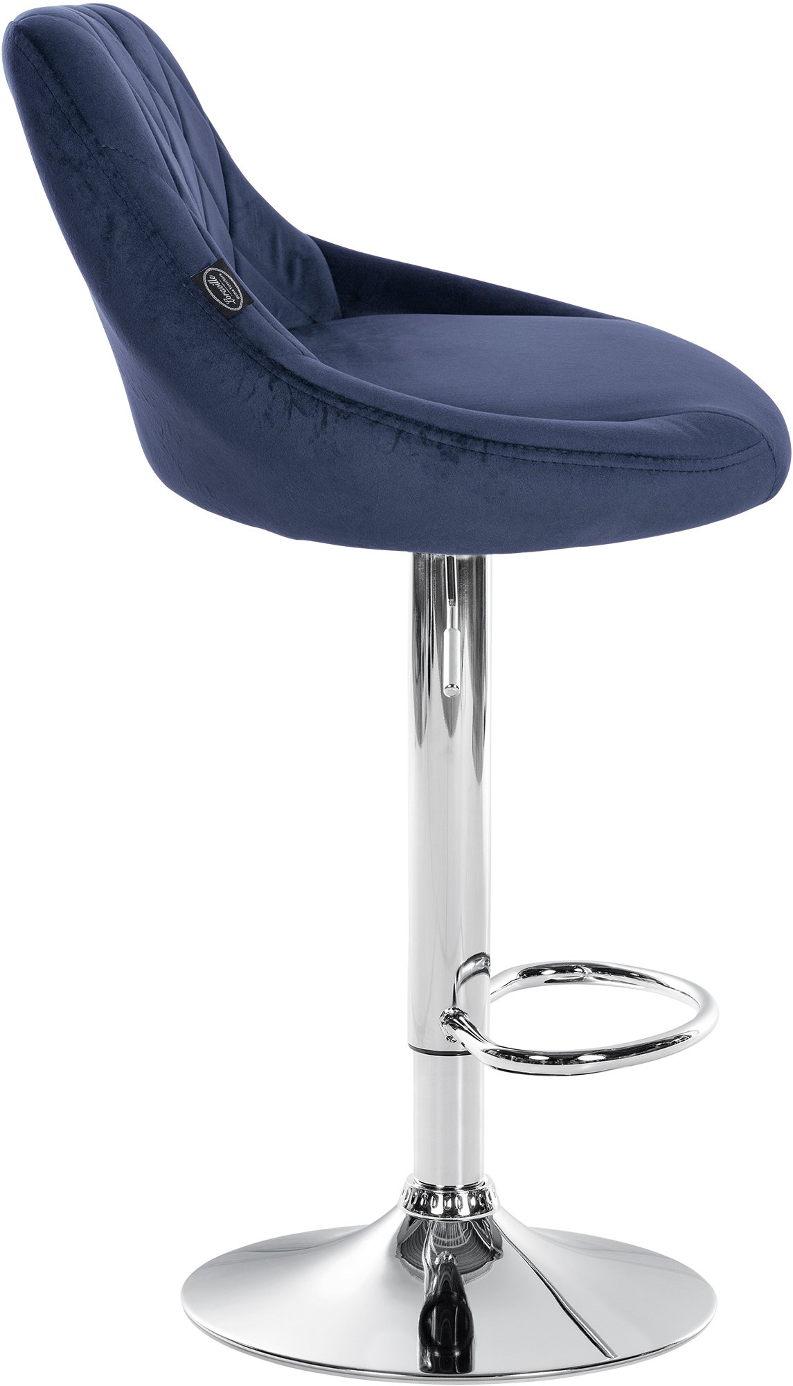 2er Set Barhocker Lazio Samt