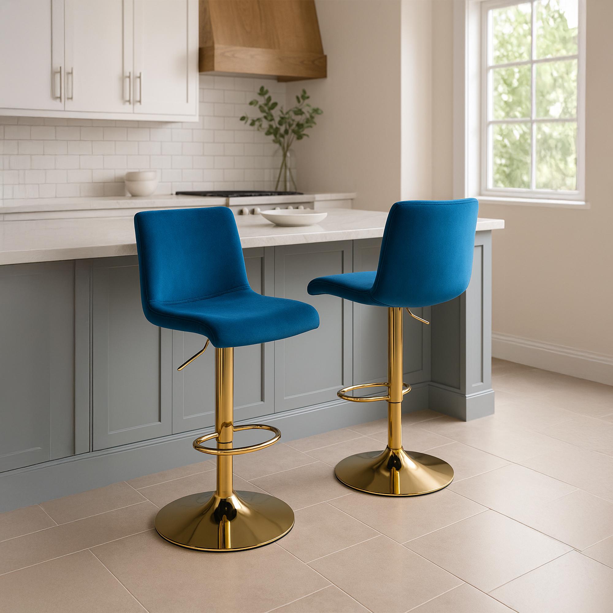 Barhocker Hover Samt