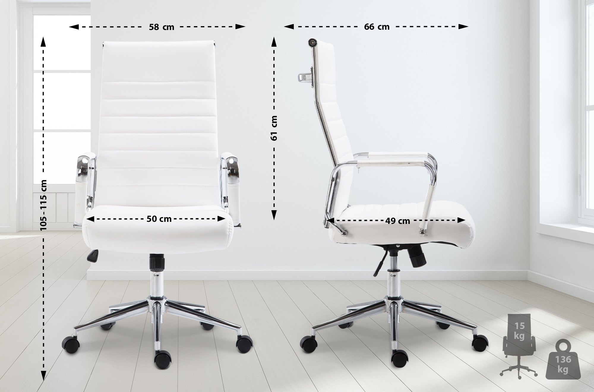 Bürostuhl Kolumbus Kunstleder