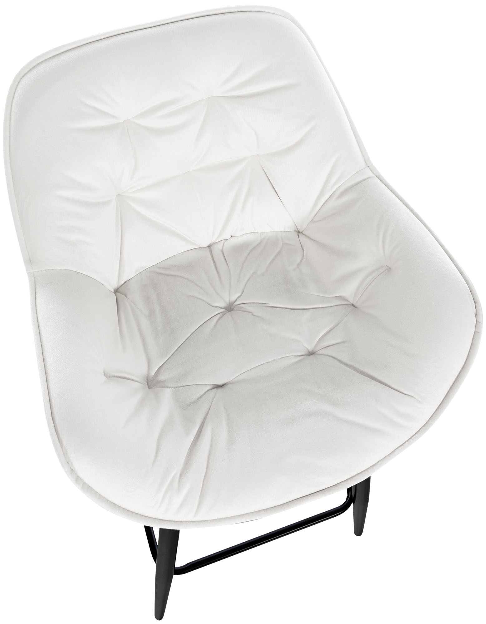 2er Set Barhocker Gibson Samt Sitzhöhe 76 cm