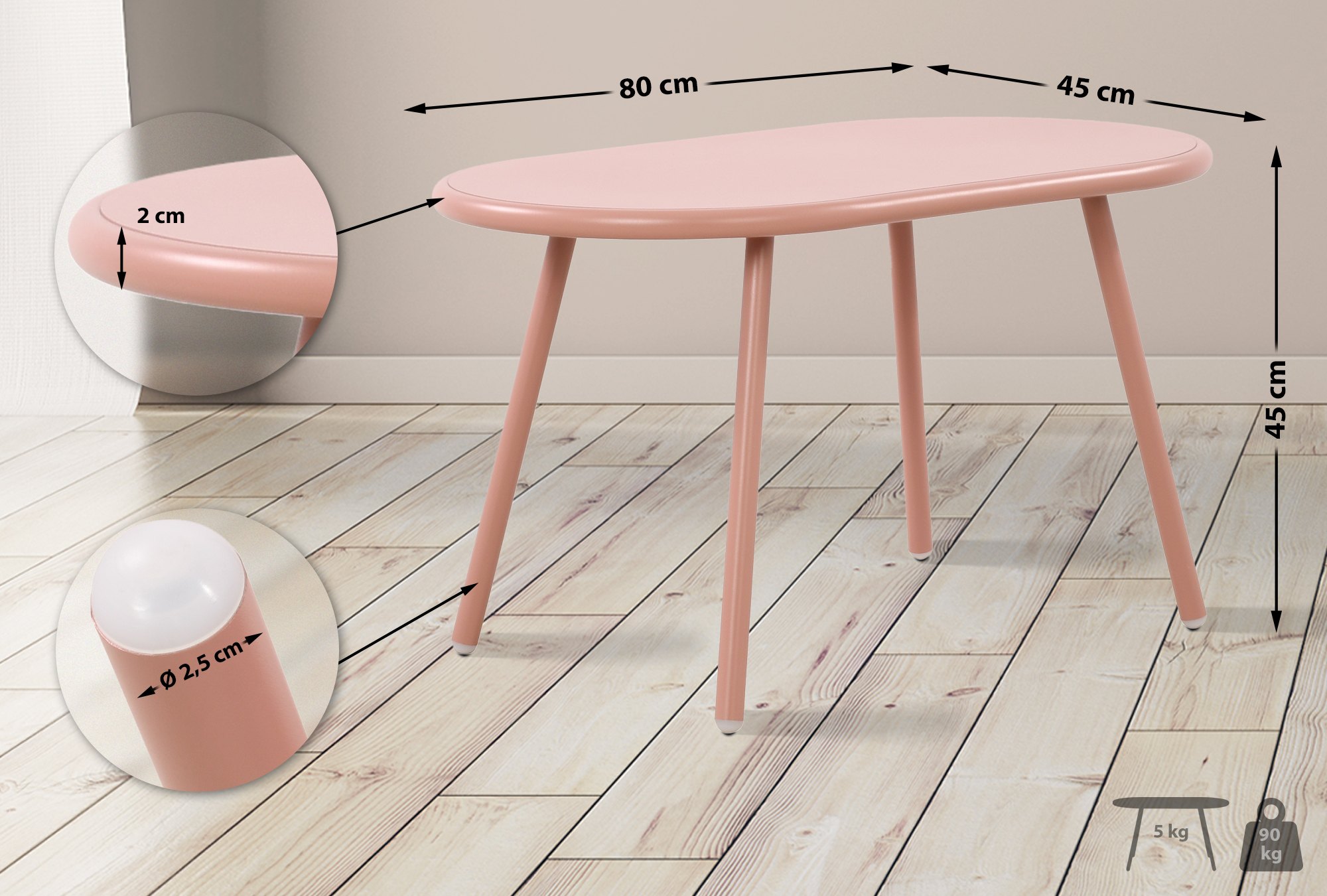 Outdoor Couchtisch Velva