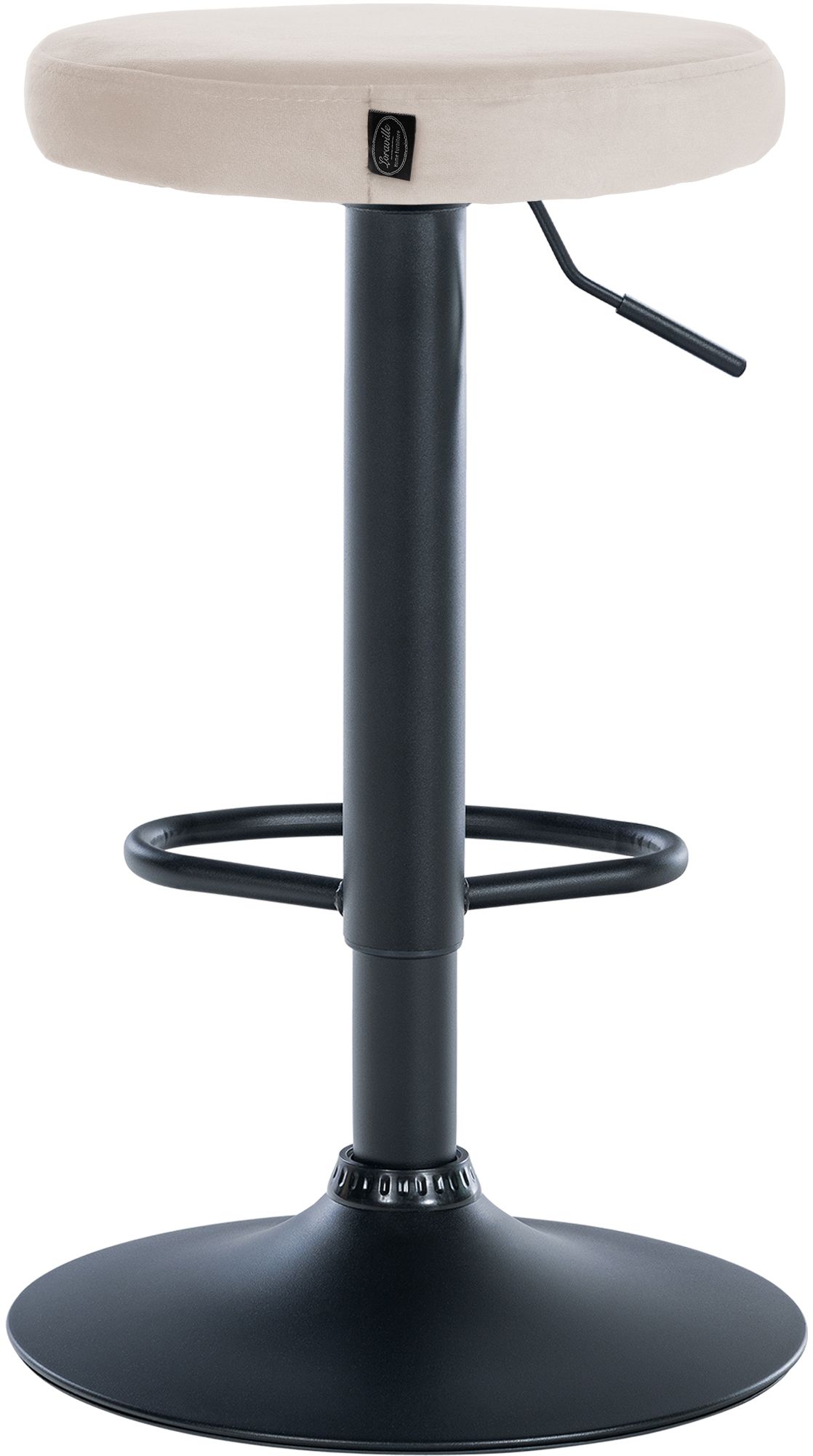 2er Set Barhocker Ponte Samt