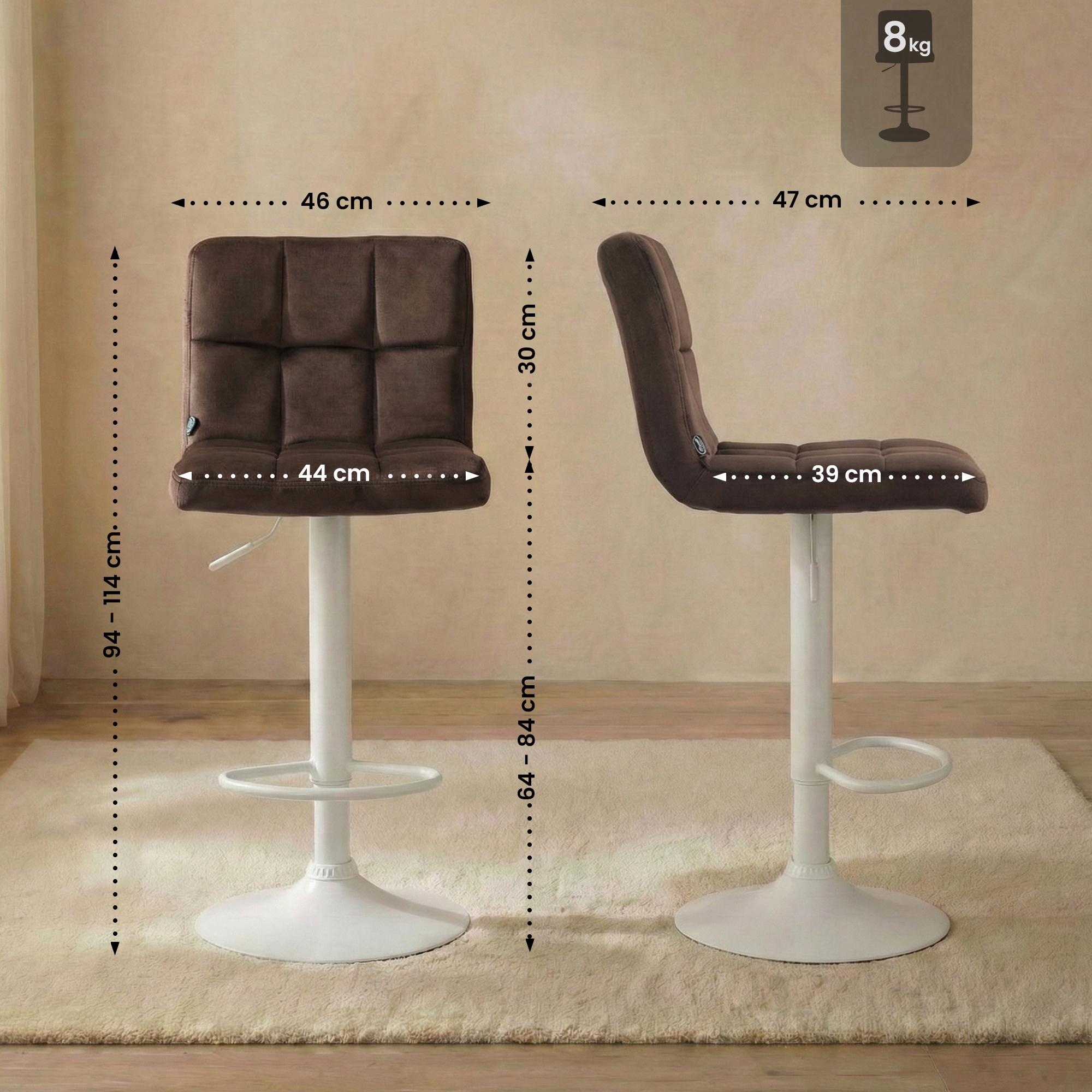 Barhocker Peru Samt