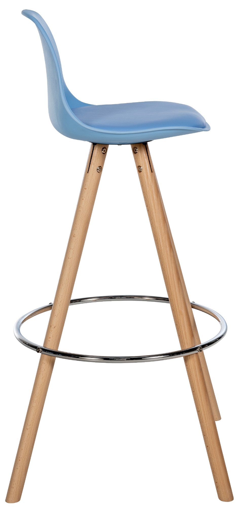 Barhocker Corbin Kunstleder Rund