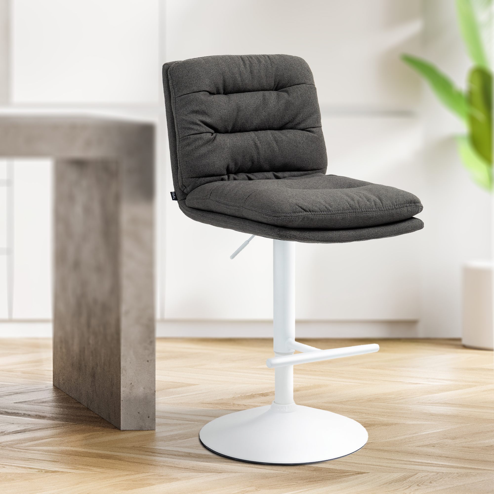2er Set Barhocker Damar Stoff