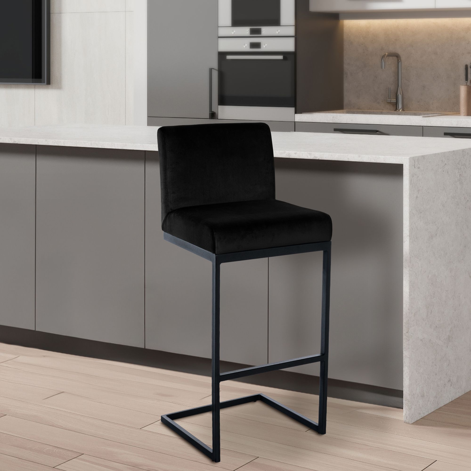Barhocker Hopewell Samt