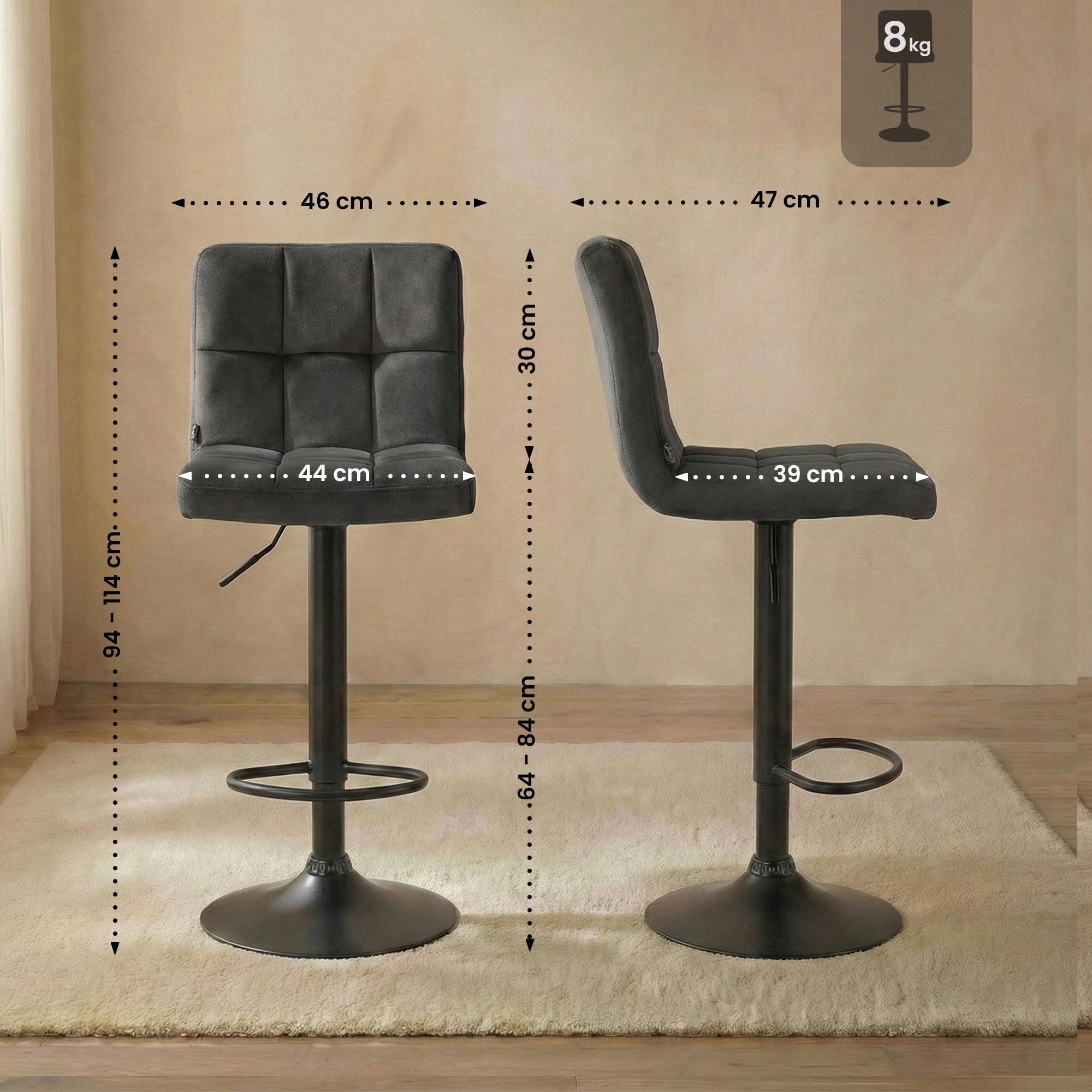 Barhocker Peru Samt