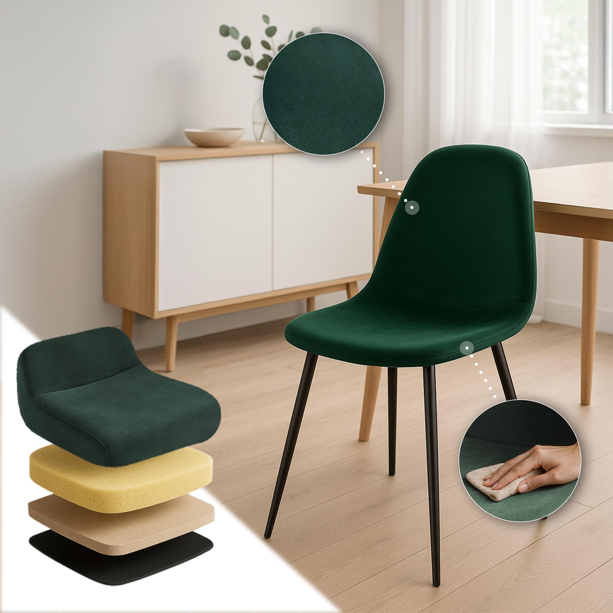 4er Set Esszimmerstühle Napier