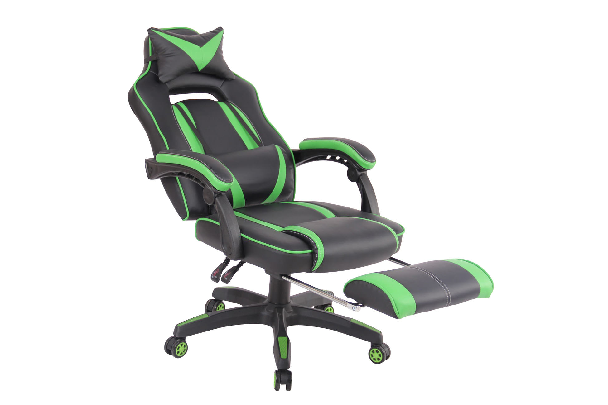 Gaming Bürostuhl Heat mit Fußablage