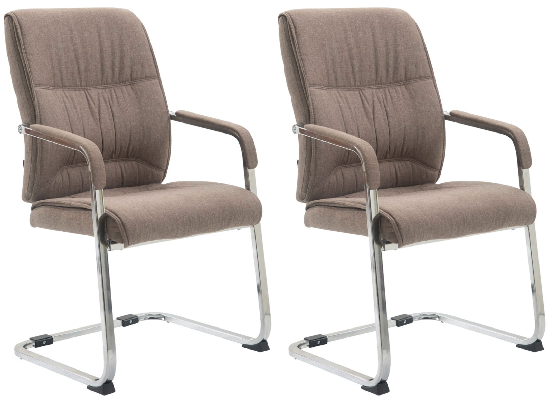 2er Set Freischwinger XXL Anubis Stoff