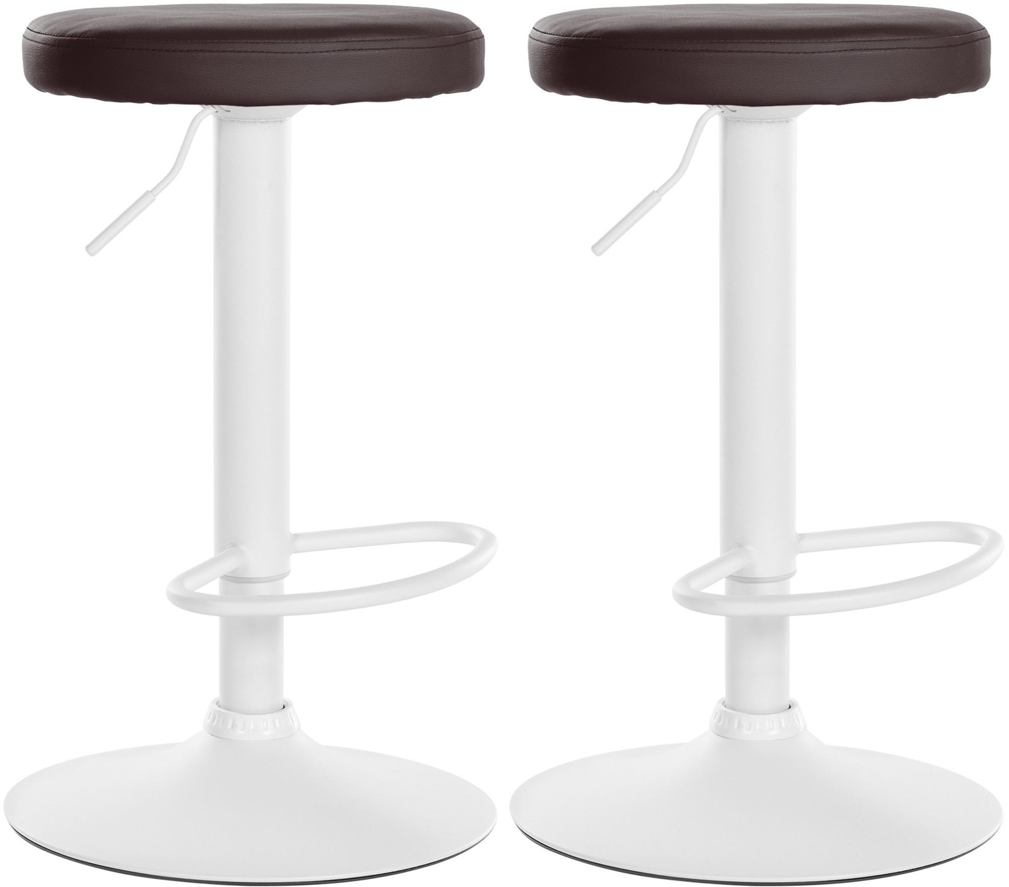 2er Set Barhocker Ponte Kunstleder