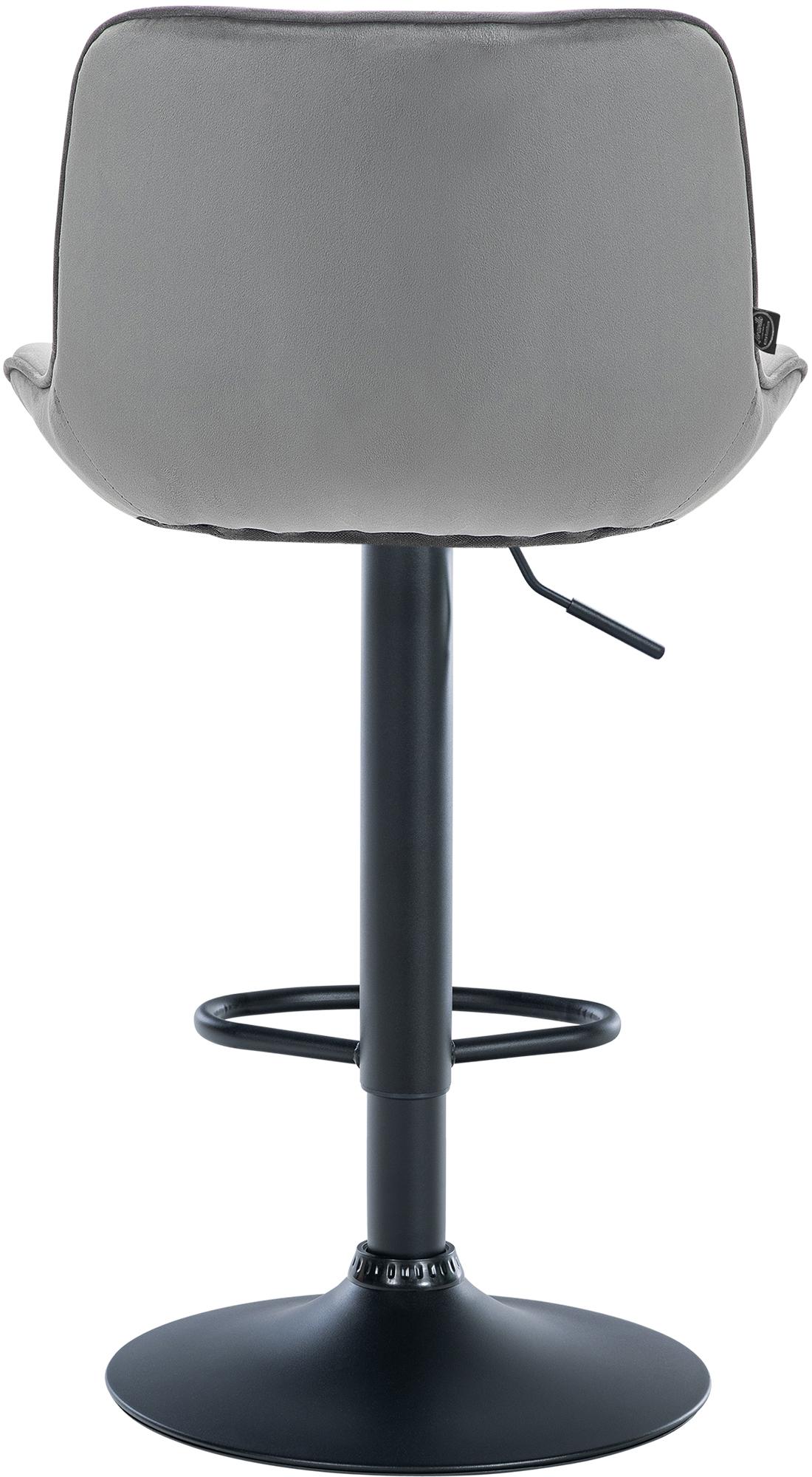 2er Set Barhocker Vonore Samt